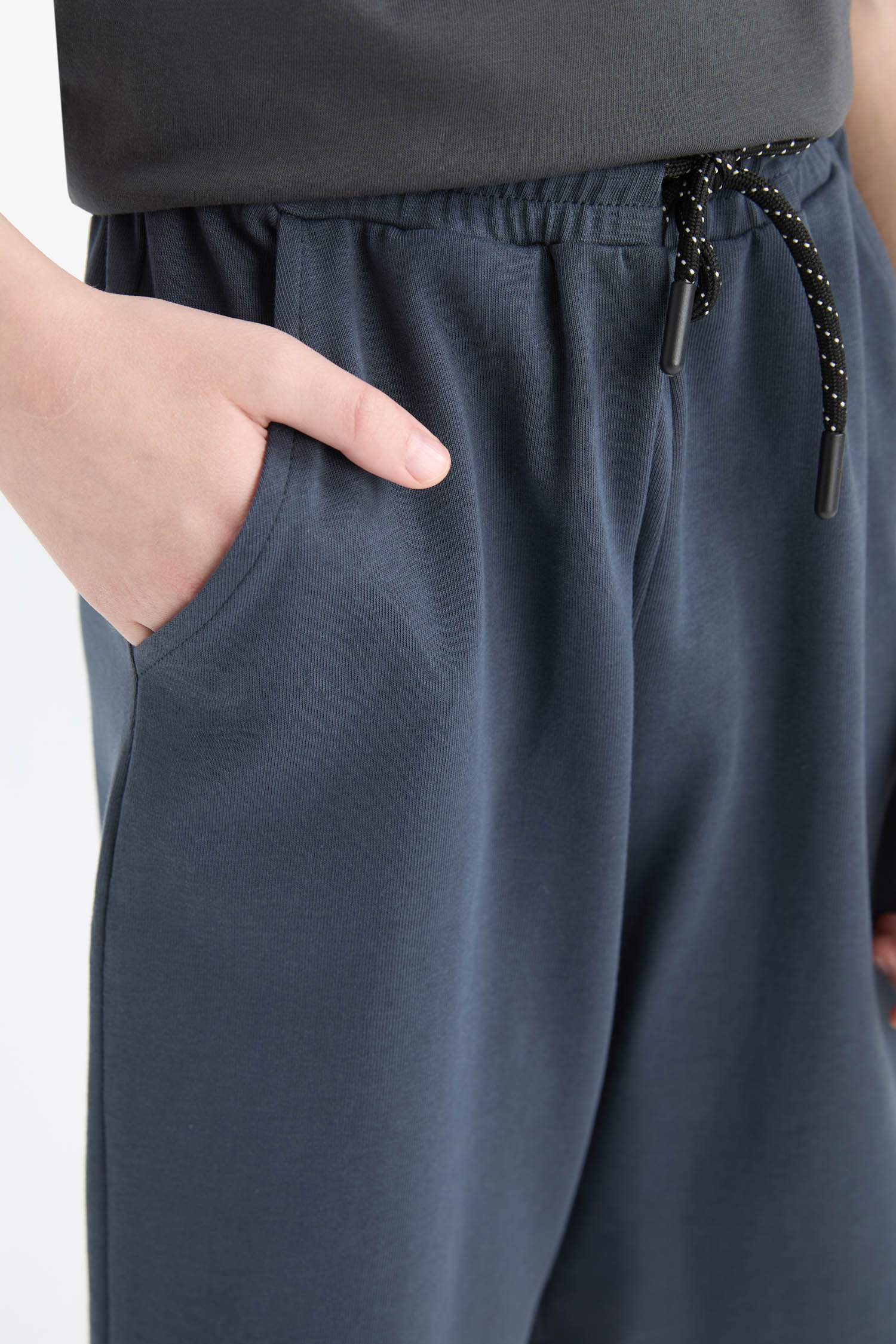 Erkek Çocuk Beli Lastikli Basic Düz Şort