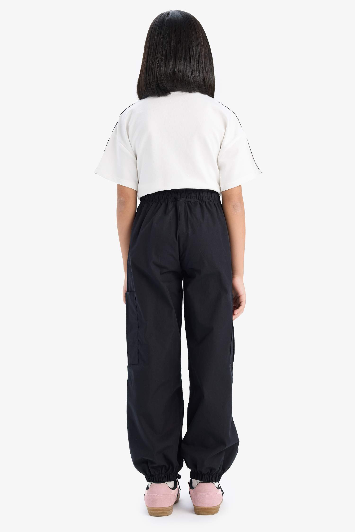 Girl Parachute Jogger Cargo Pants