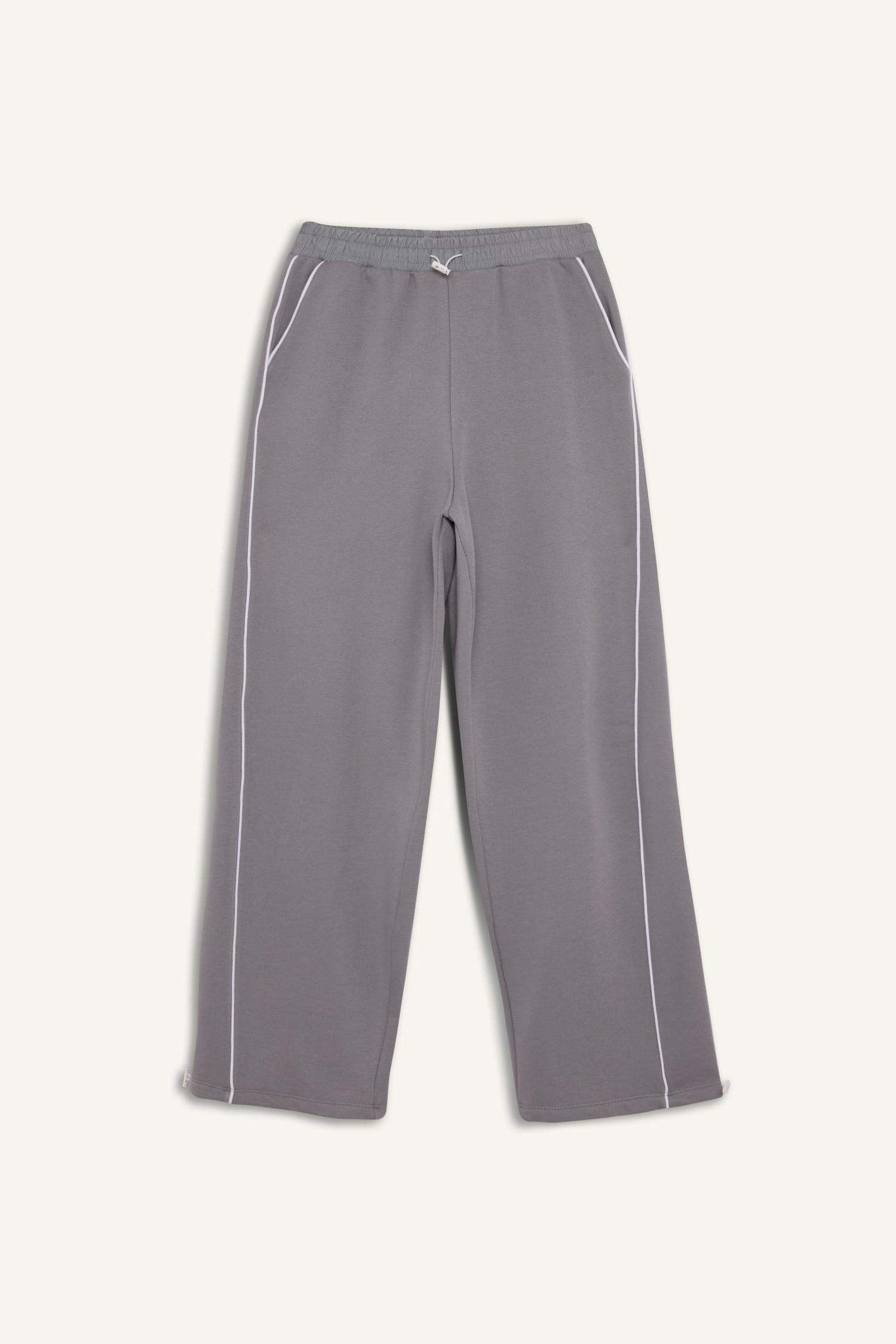 Coool Beli Lastikli Wide Leg Geniş Bol Paça Eşofman Altı