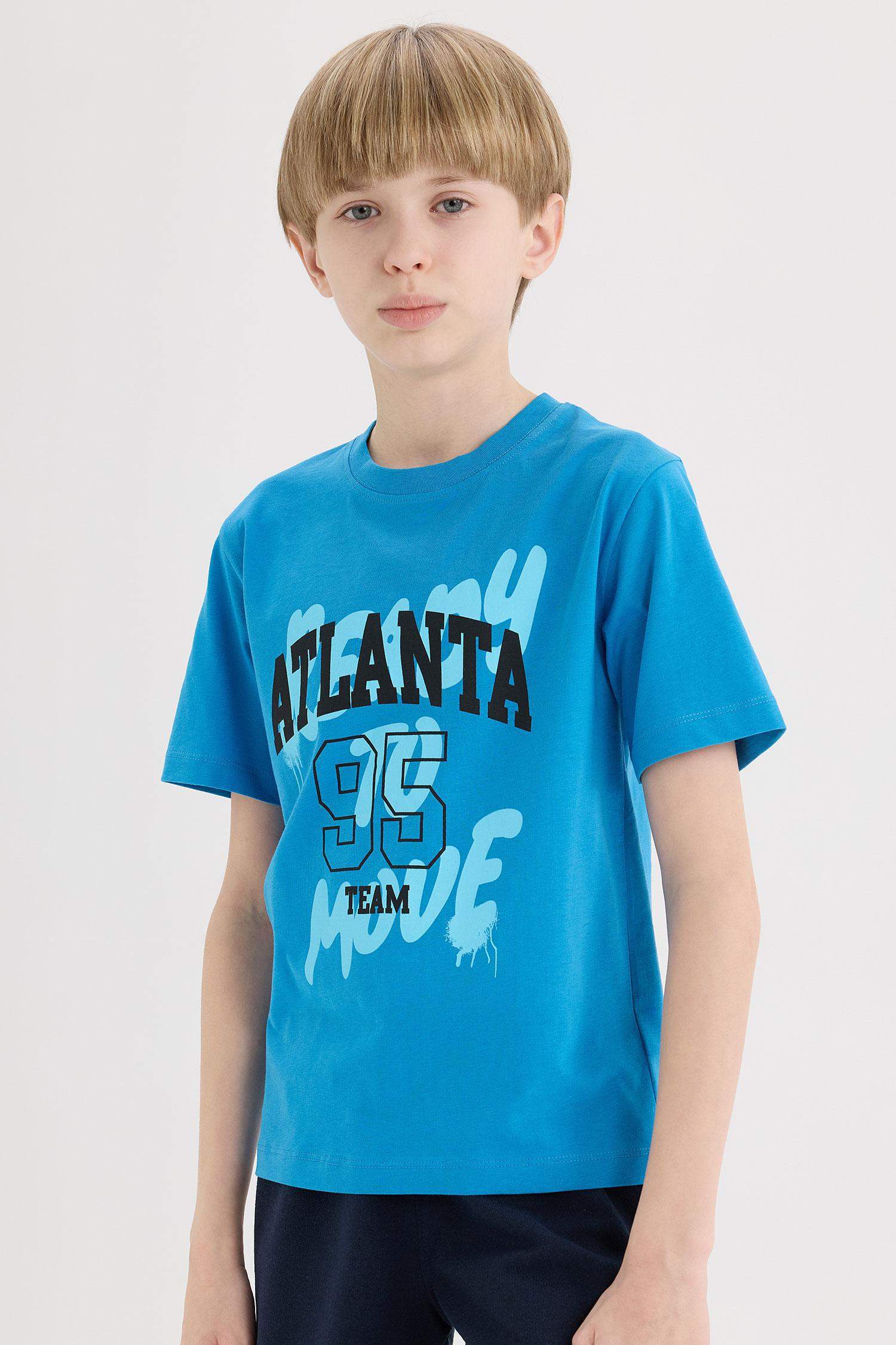 تيشيرت ولادي نص ردن قصة عادية مطبوع