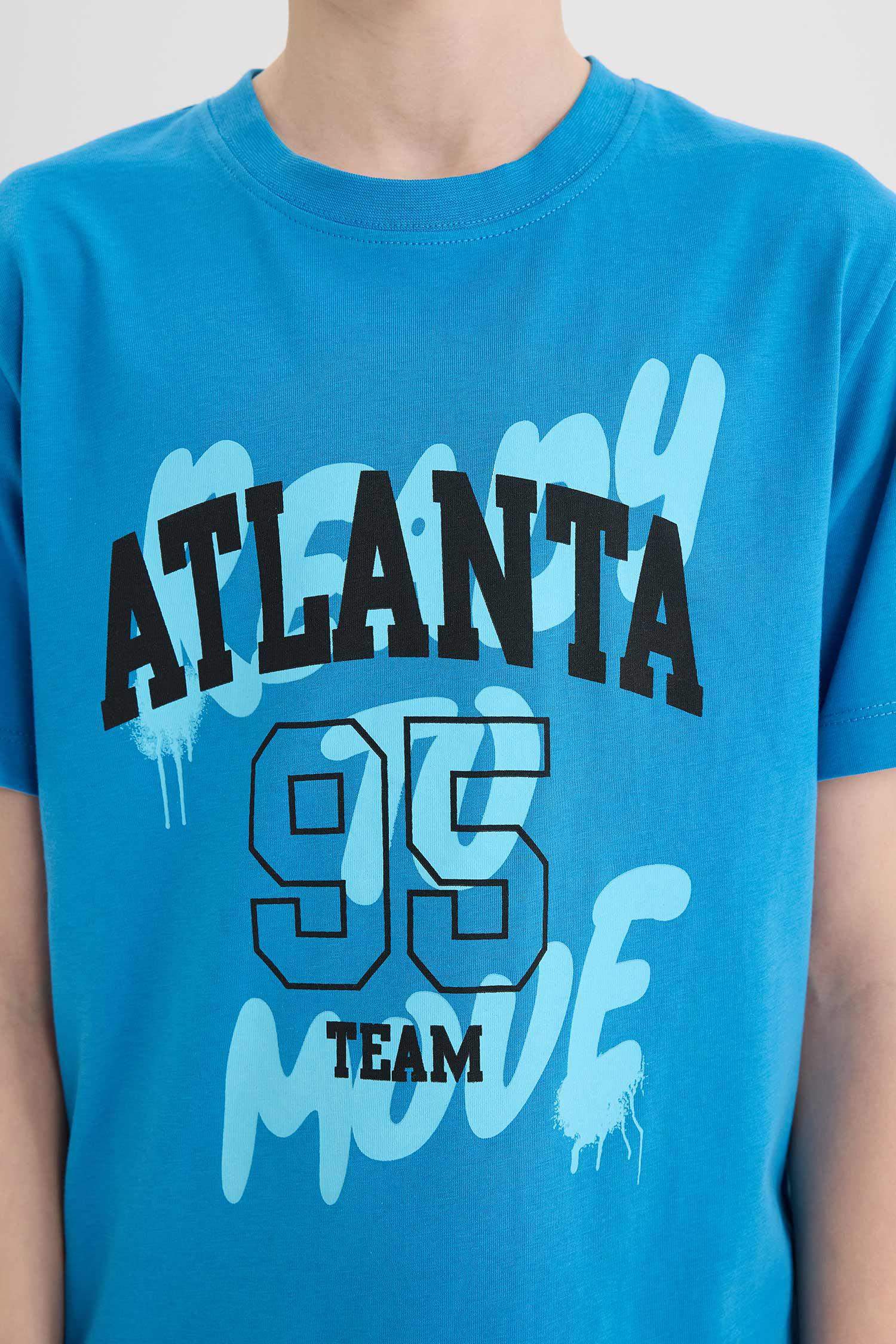 تيشيرت ولادي نص ردن قصة عادية مطبوع