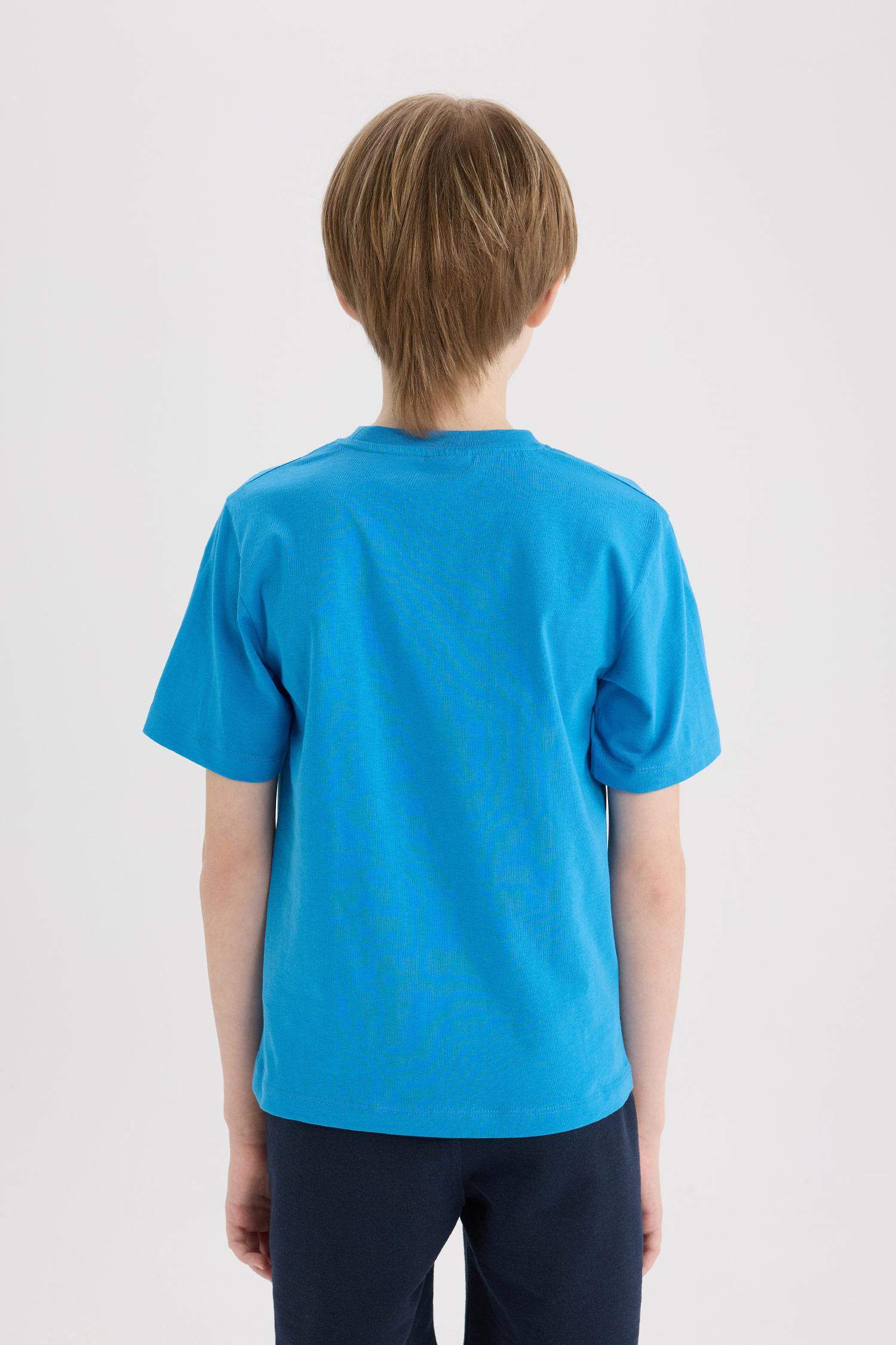 تيشيرت ولادي نص ردن قصة عادية مطبوع