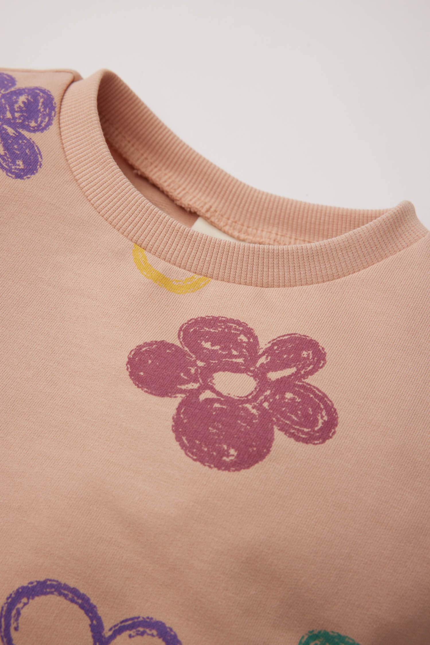 سيت بناتي سويت شيرت وبنطلون - قطعتين