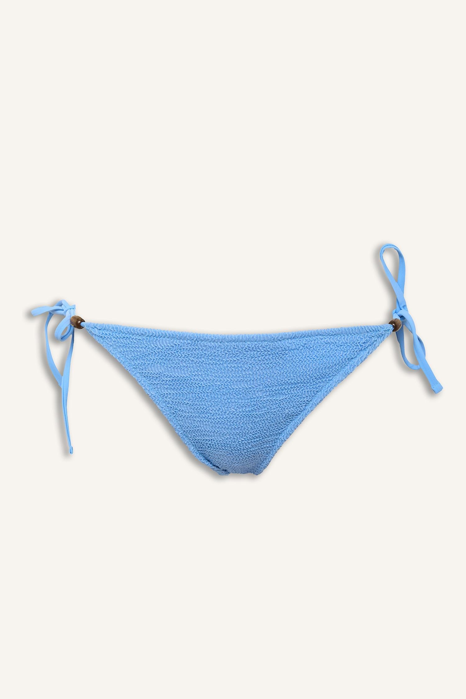 DeFacto Regular Fit Kırışık Dokulu Bikini Alt görsel 5