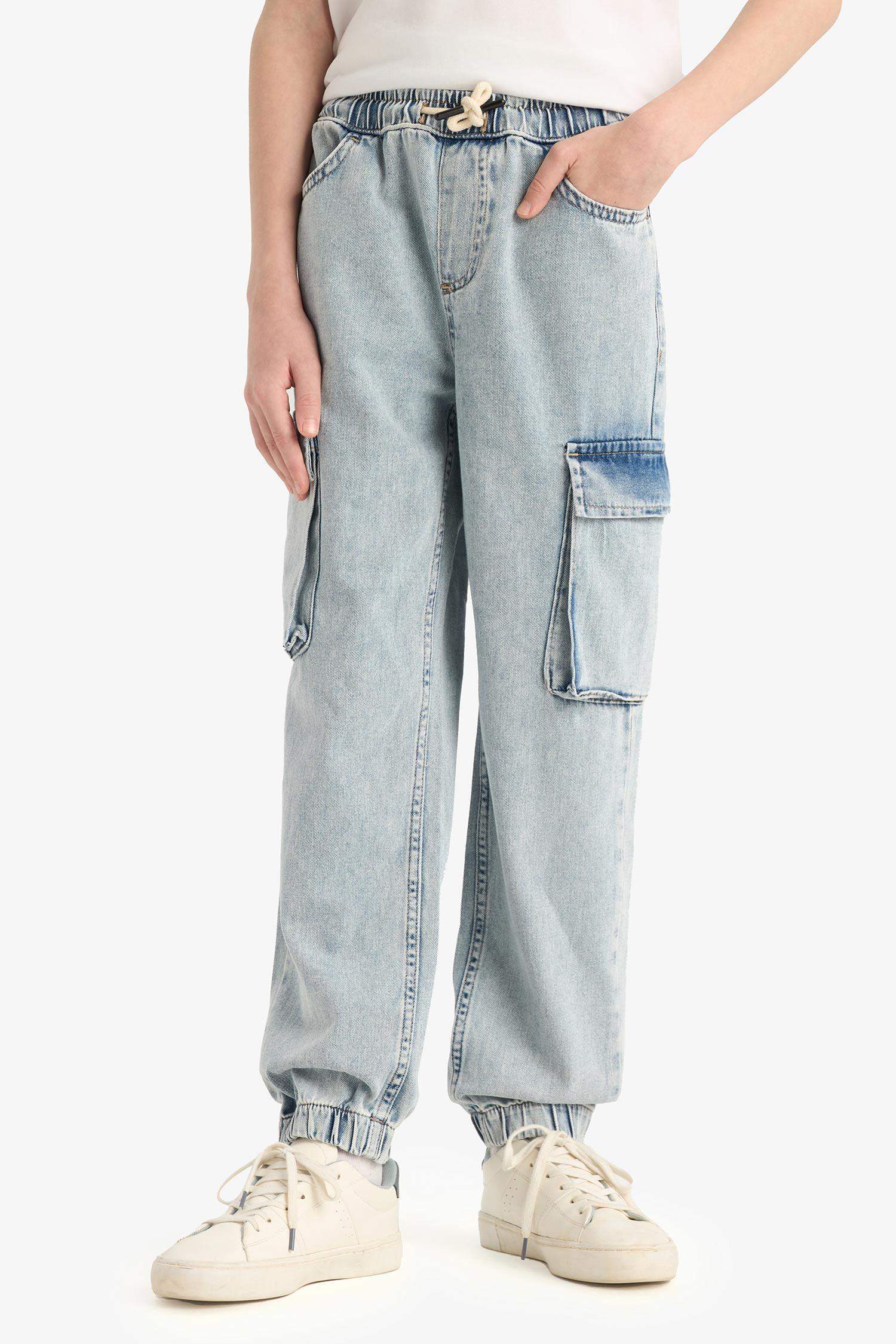 Boy Jogger Elastic Banded Leg Jeans