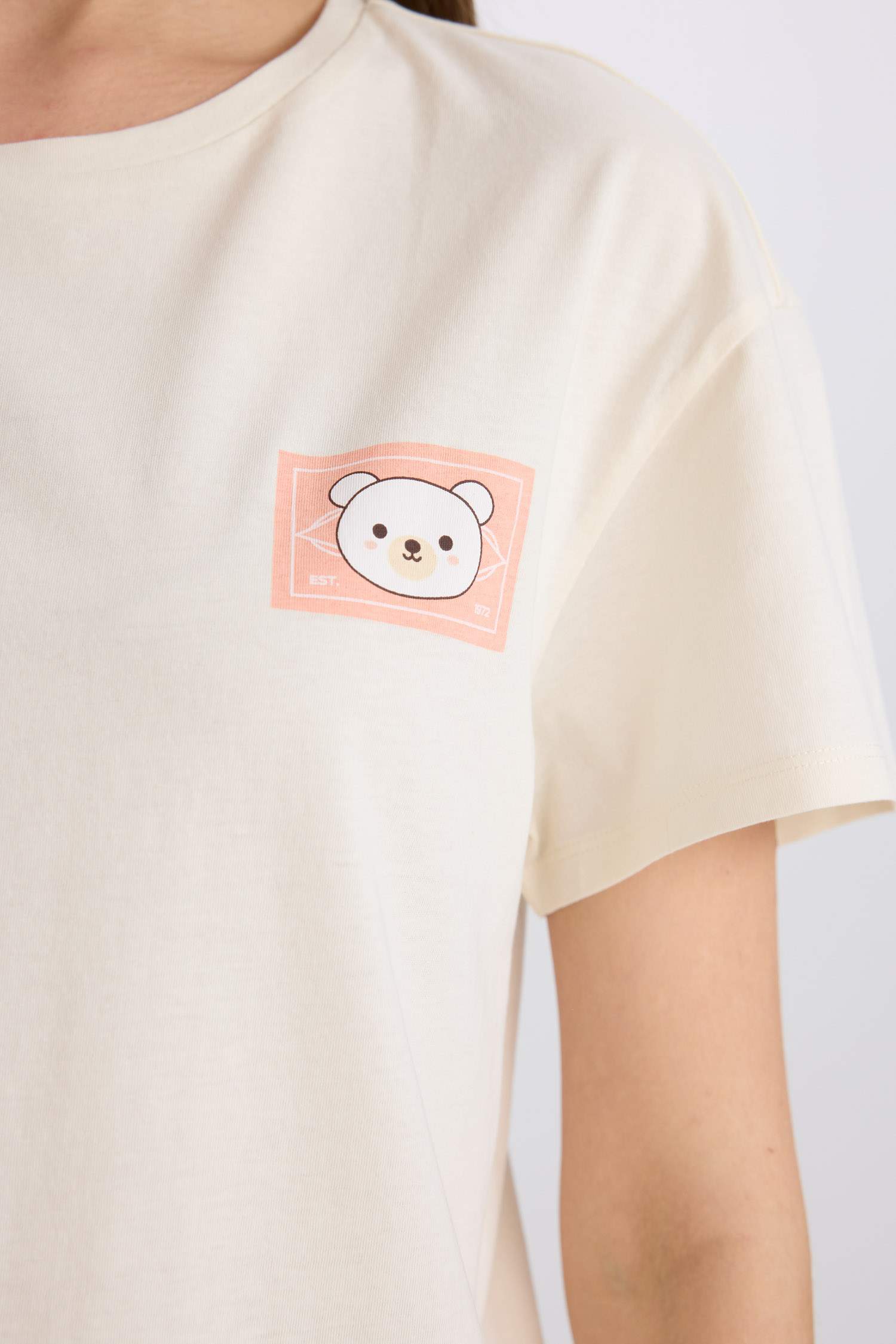 Ensemble Pyjama T-shirt et Pantalon de Fall in Love