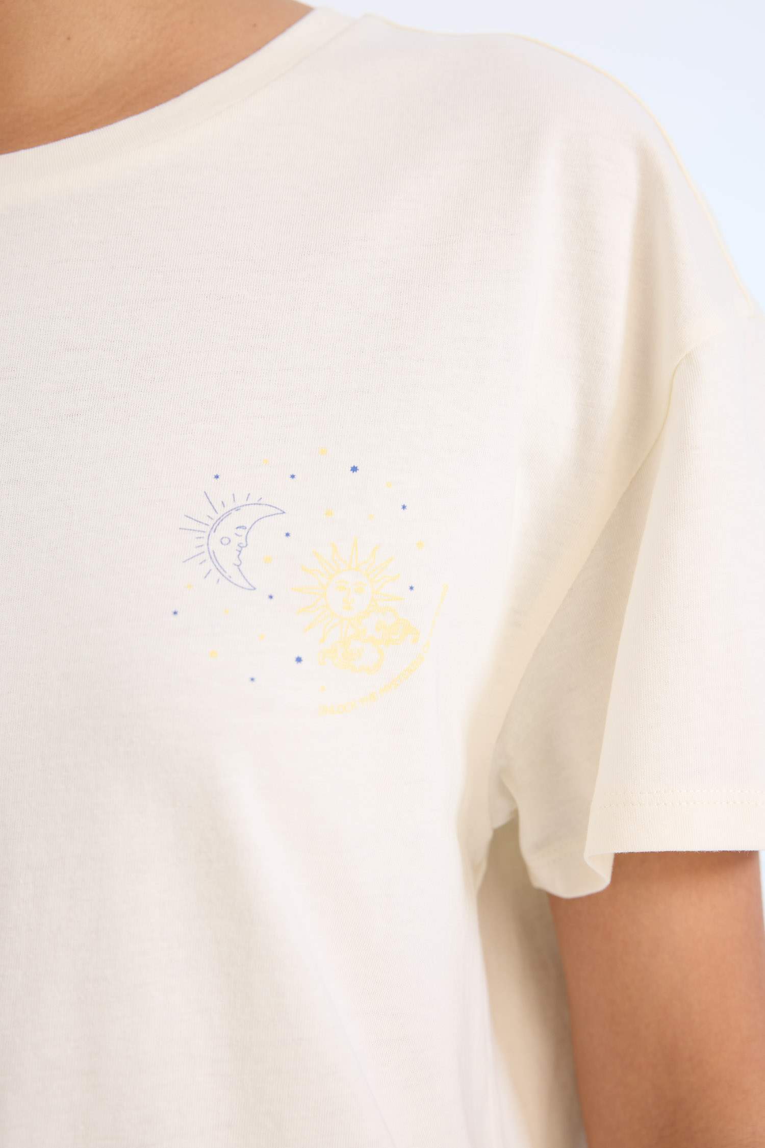 Ensemble Pyjama T-shirt et Short Coupe régulière de Fall in Love