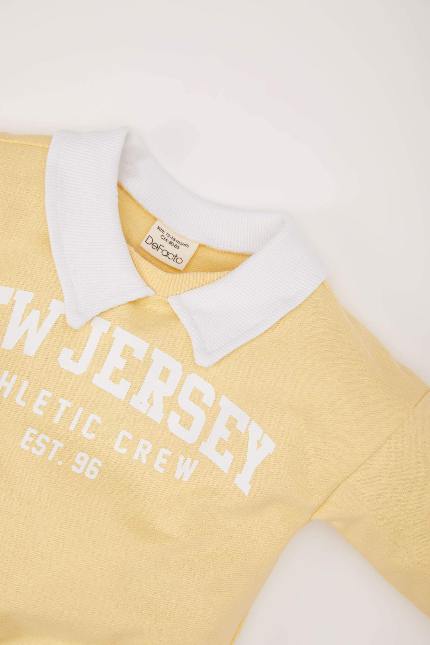 Сәби Ұл қалыпты пішім слоган жейде мойыны Свитер