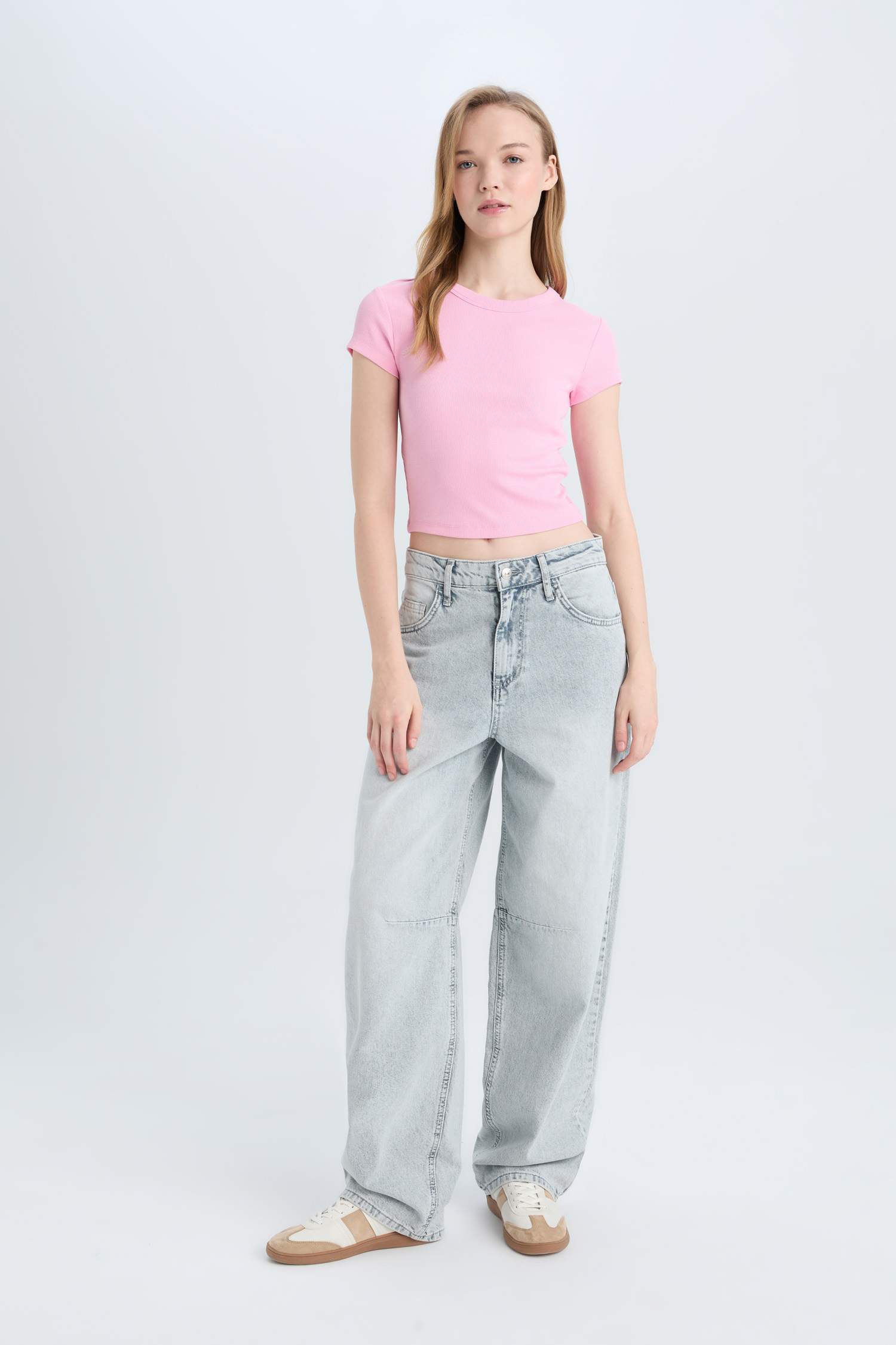 تيشيرت نص كم سليم فيت