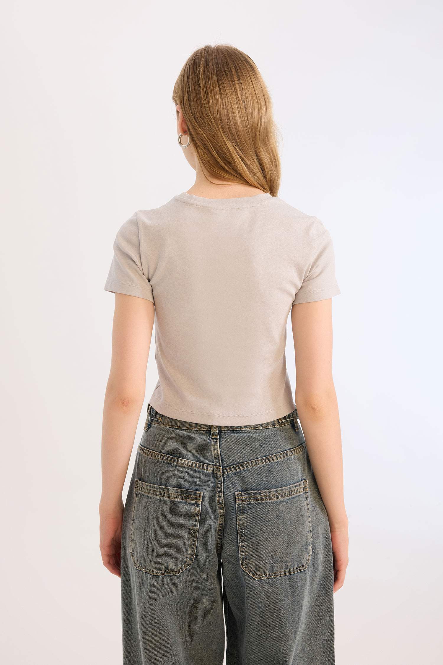 Coool обтягивающая футболка с коротким рукавом и принтом из ткани рибана