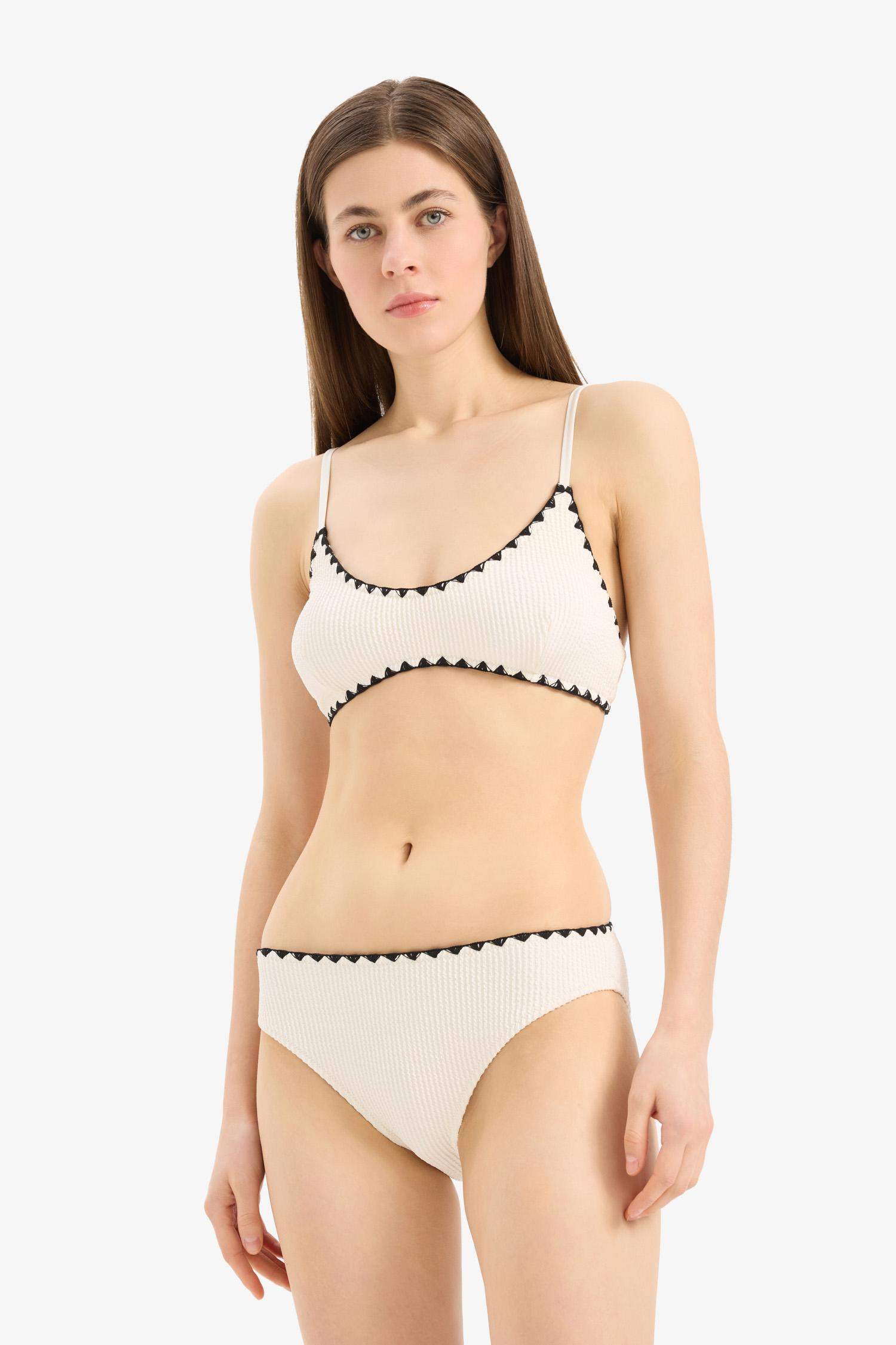 Fall in Love Regular Fit Crepe Bikini Bottom