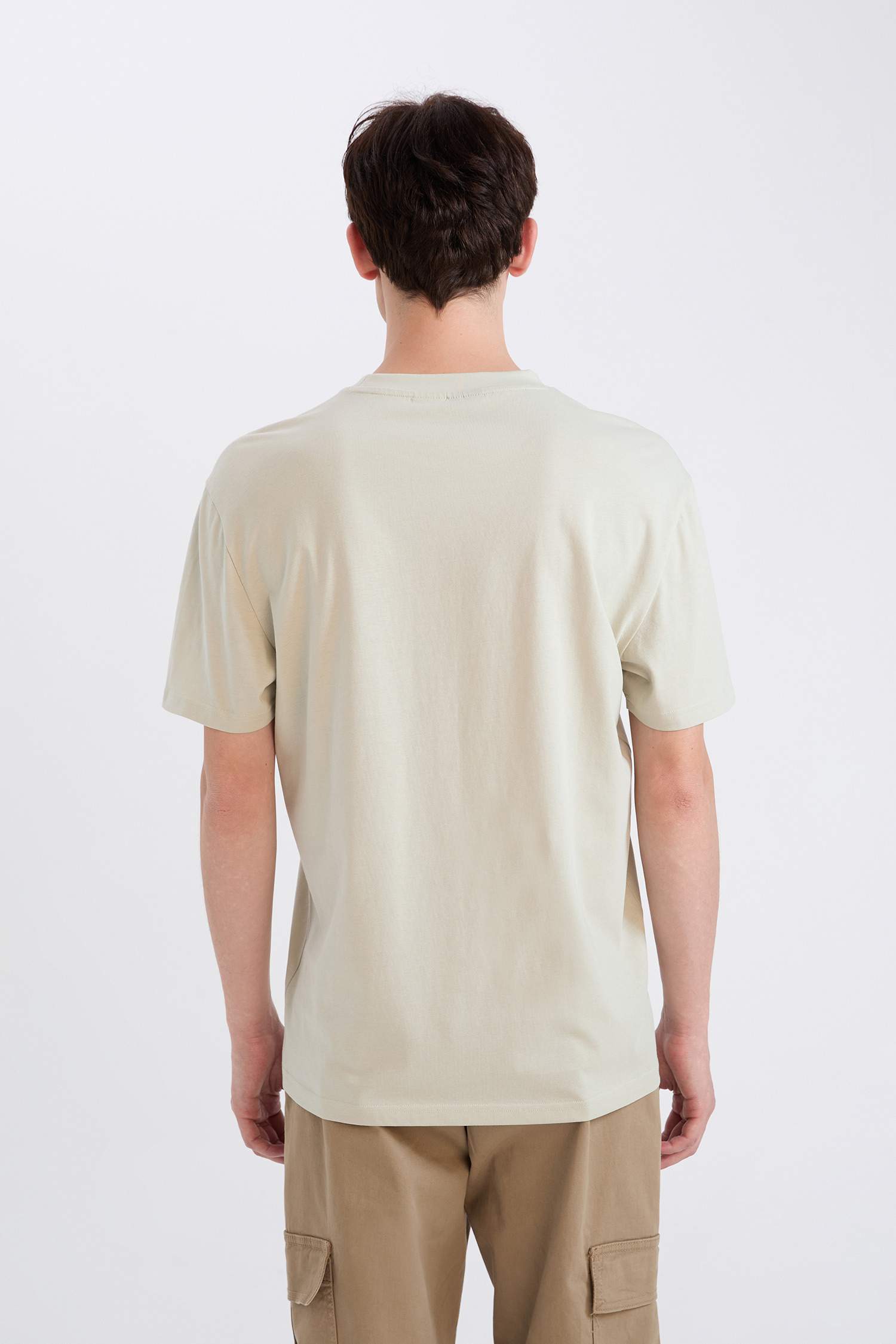 %100 Pamuk Rick and Morty Regular Fit Bisiklet Yaka Kısa Kollu Tişört