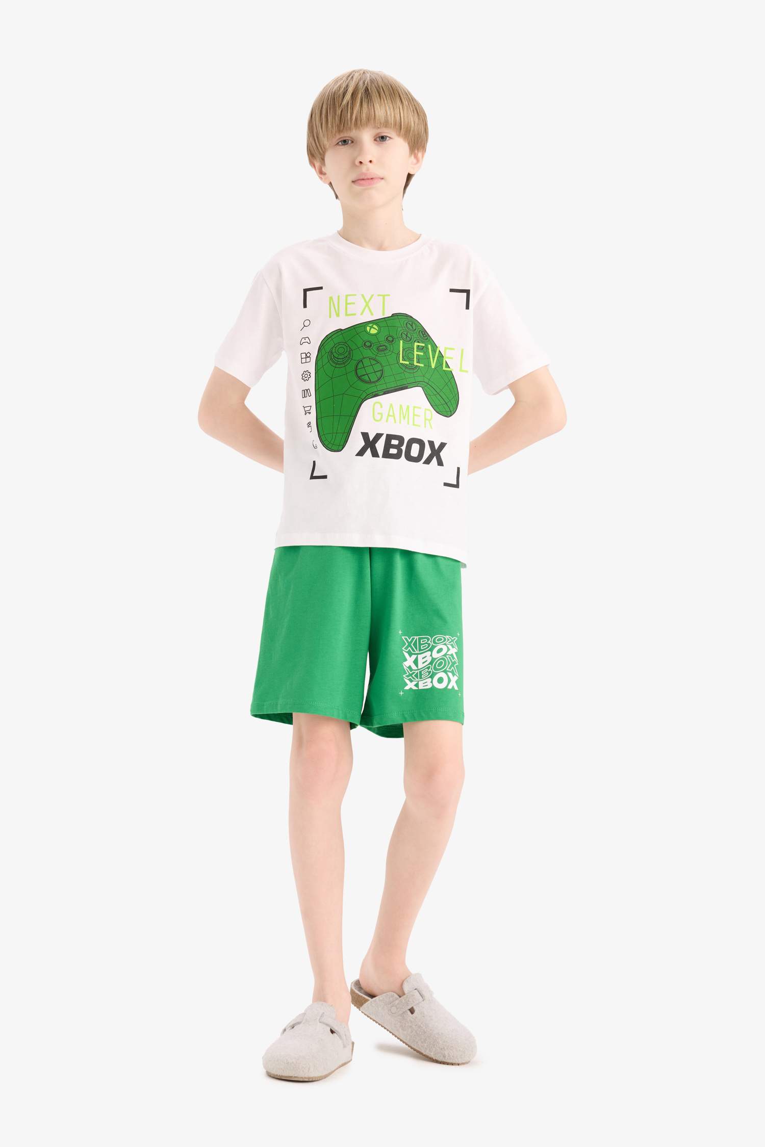 Boy Xbox Regular Fit 2 Piece Pajama Set