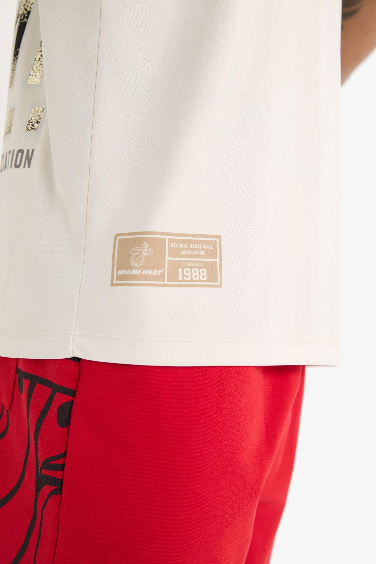 T-shirt NBA Miami Heat à coupe Boxy de DeFactoFit