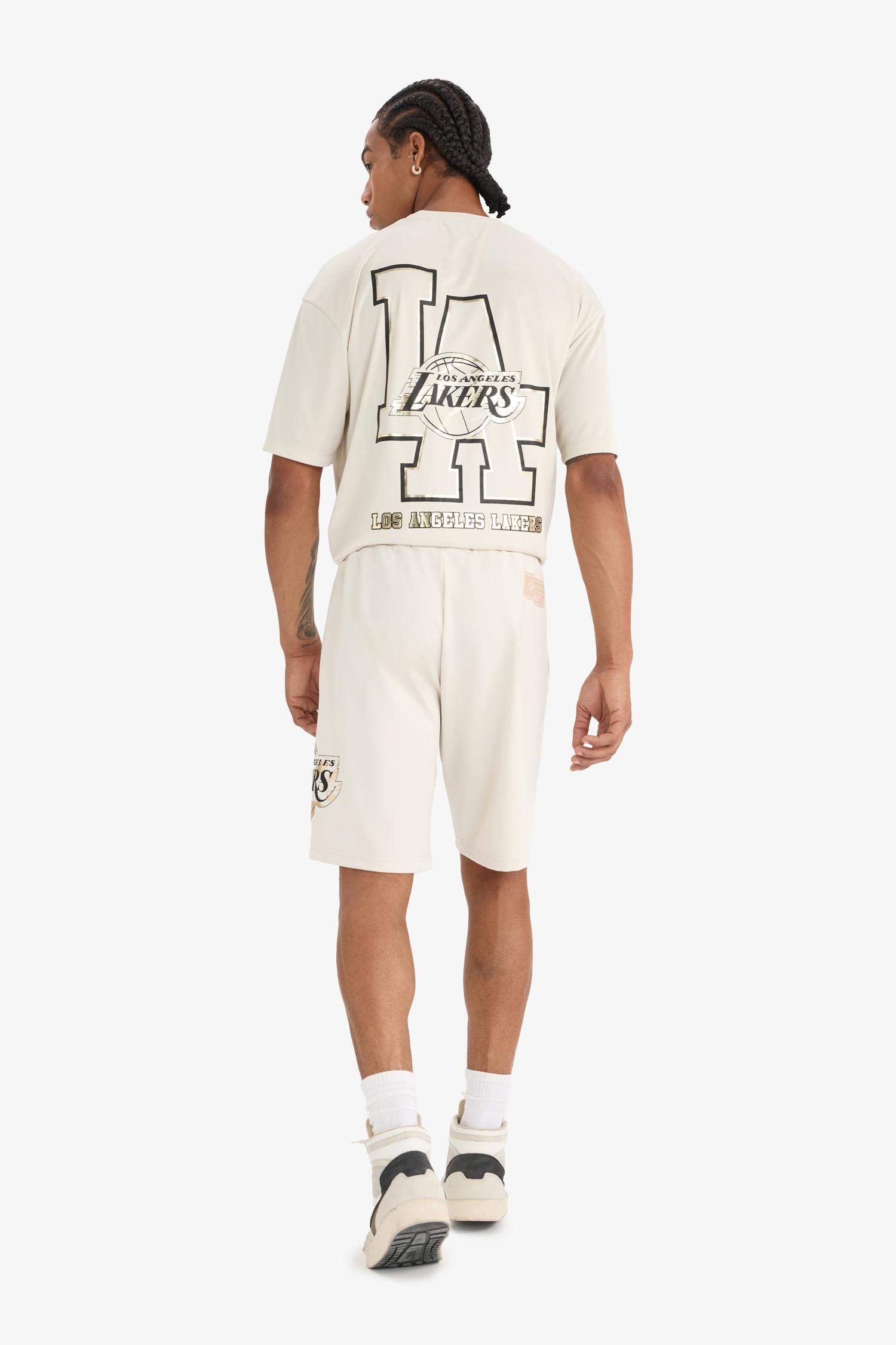 شورت قصير بيج قصة عادية من لوس أنجلوس ليكرز