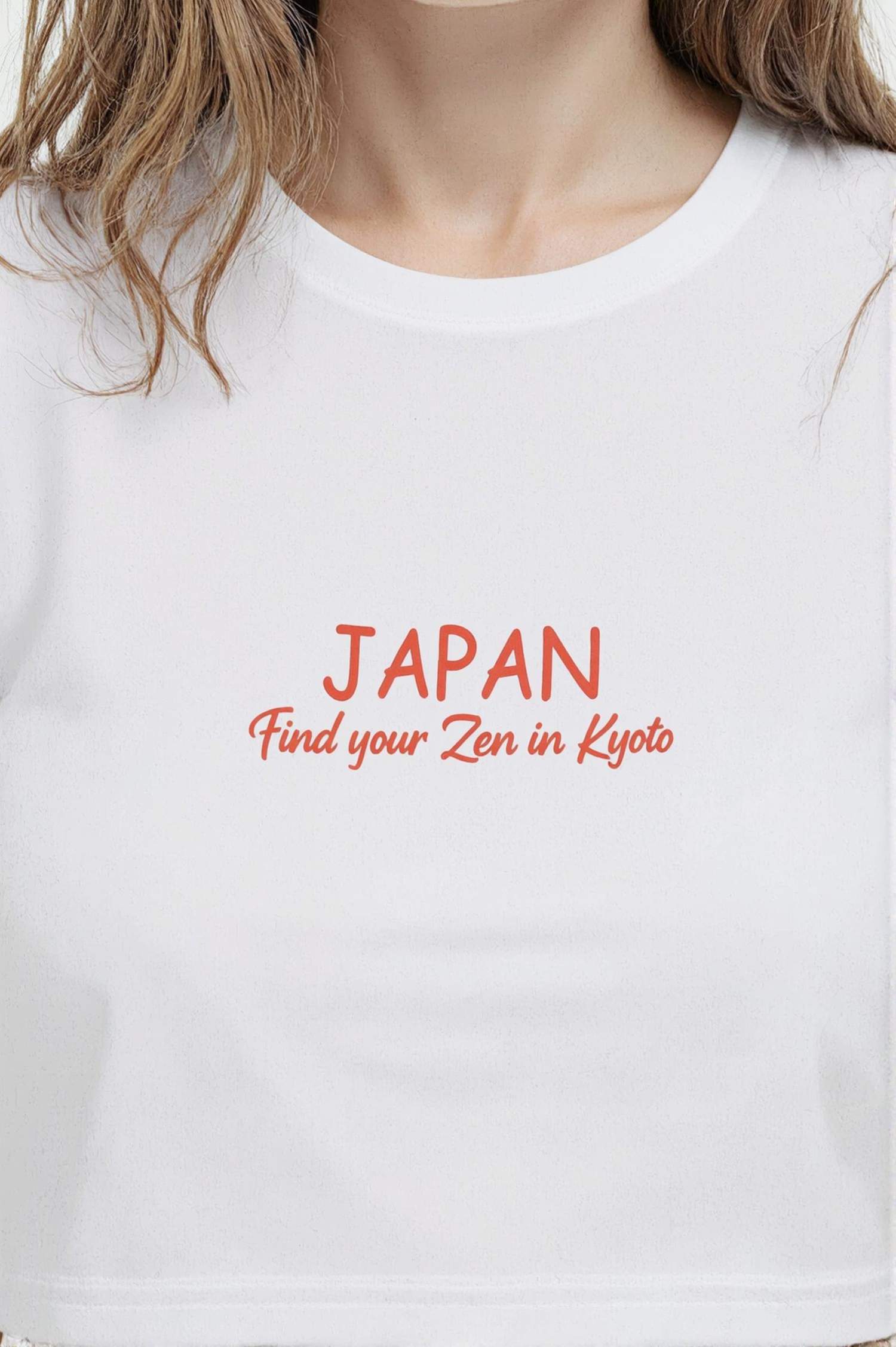 Girl Relax Fit Crew Neck Short Sleeve T-shirt