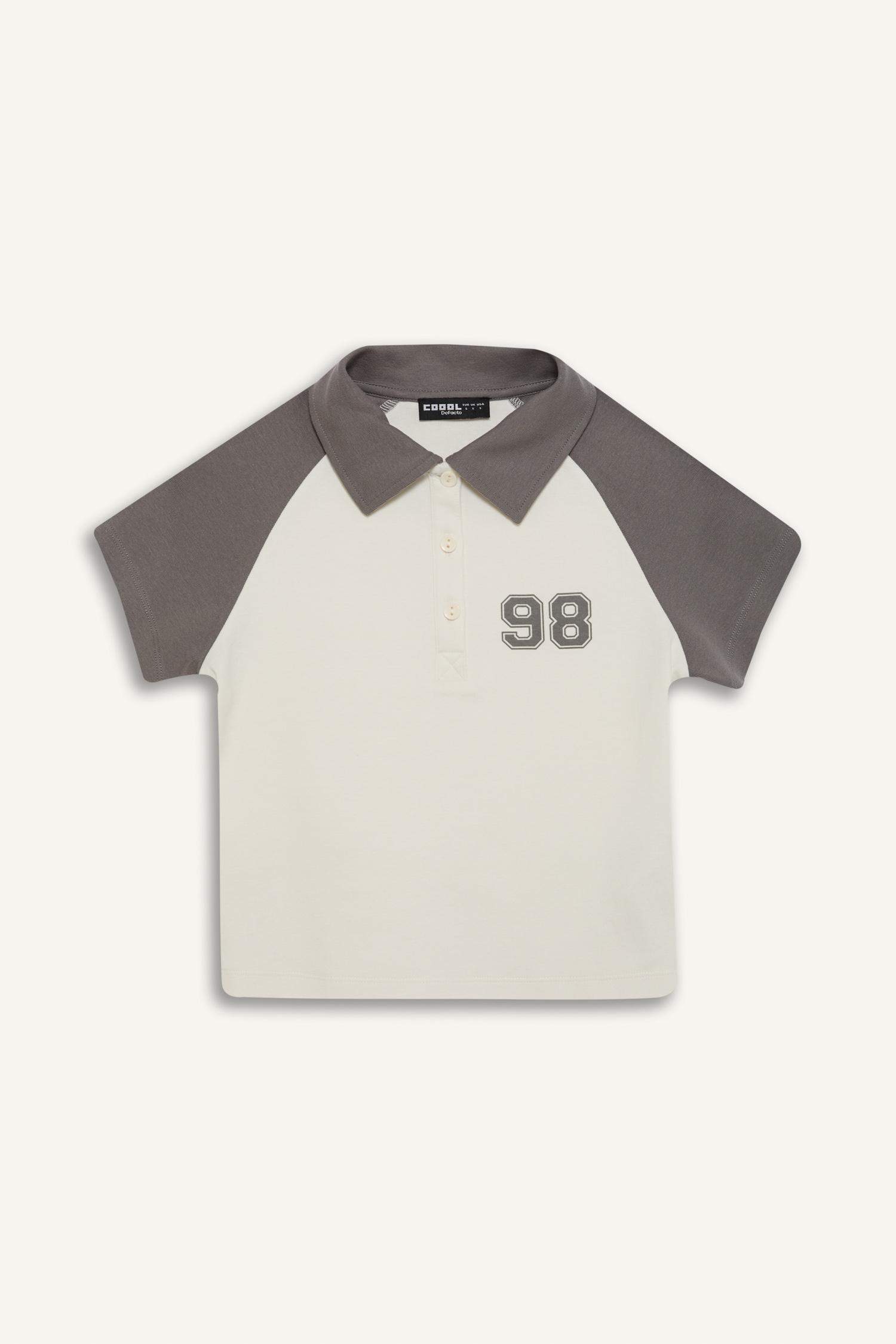 Coool нөмірі қабырға Қысқа жеңді футболка