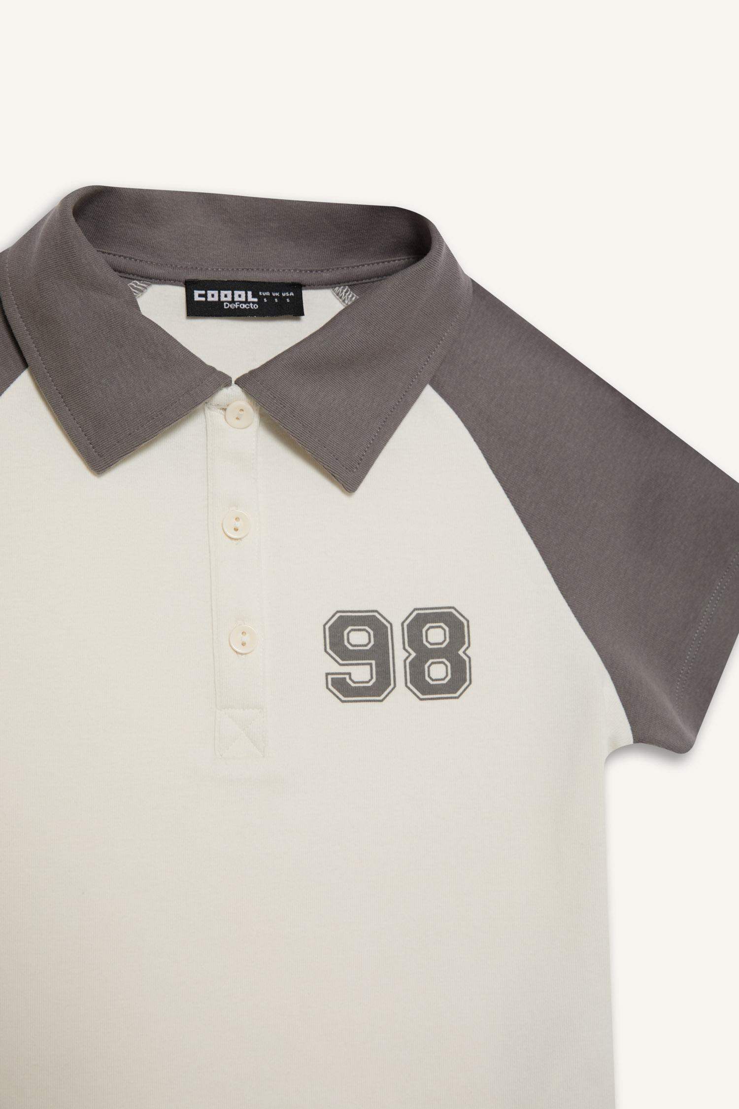 Coool нөмірі қабырға Қысқа жеңді футболка