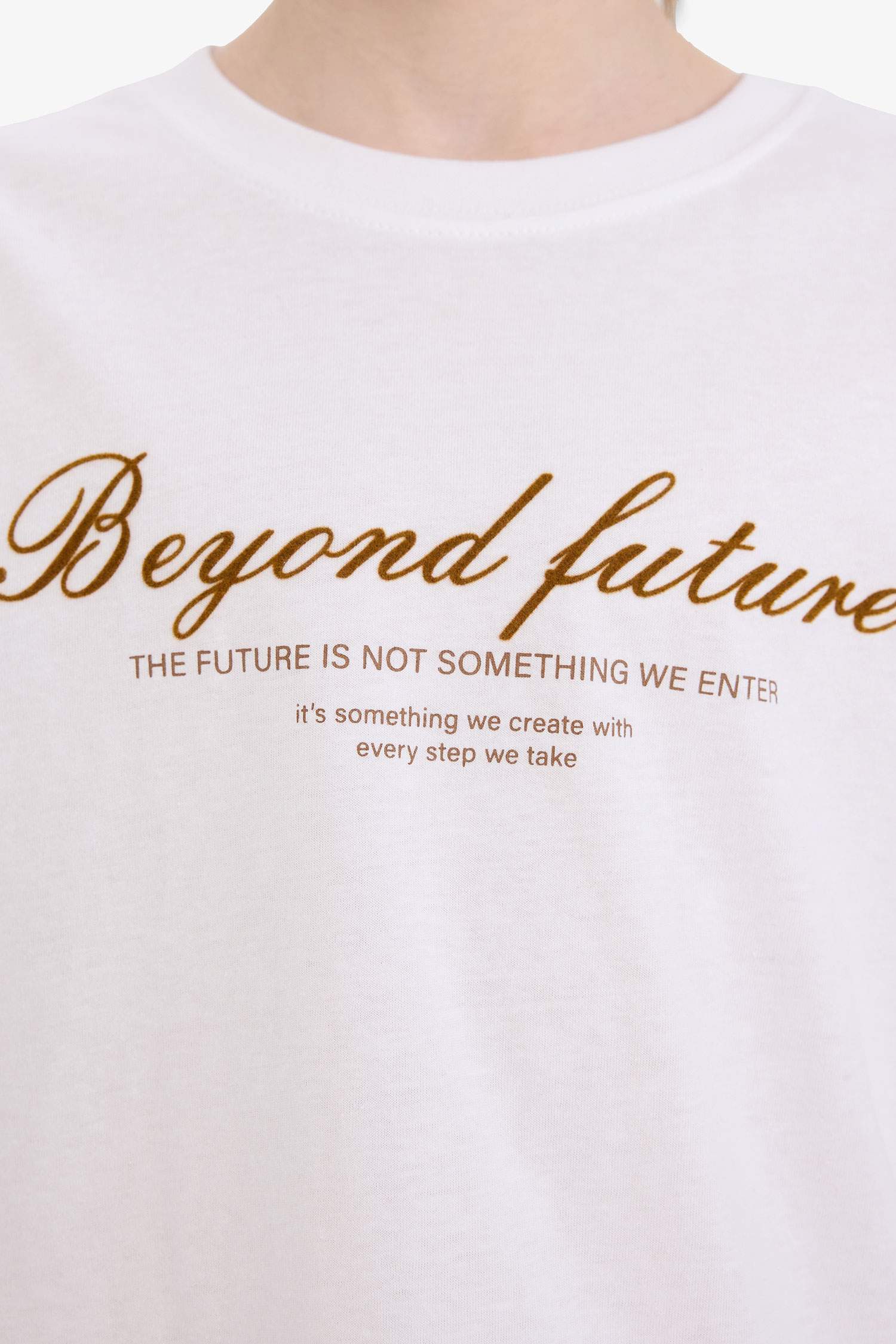 T-shirt imprimé à col rond et manches courtes pour garçon