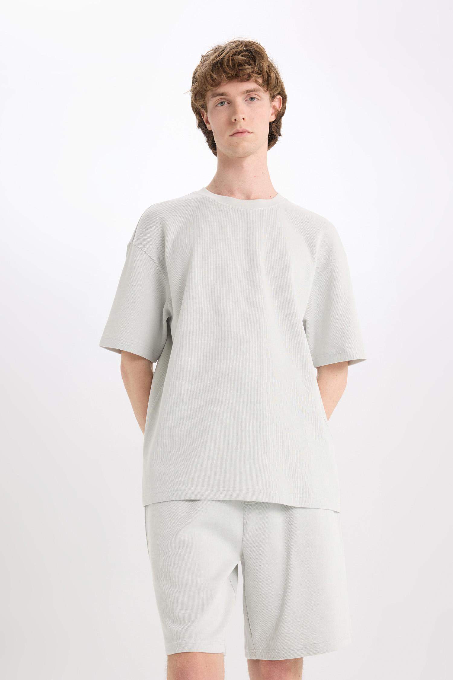 %100 Pamuk Regular Fit Düz Paça Şort