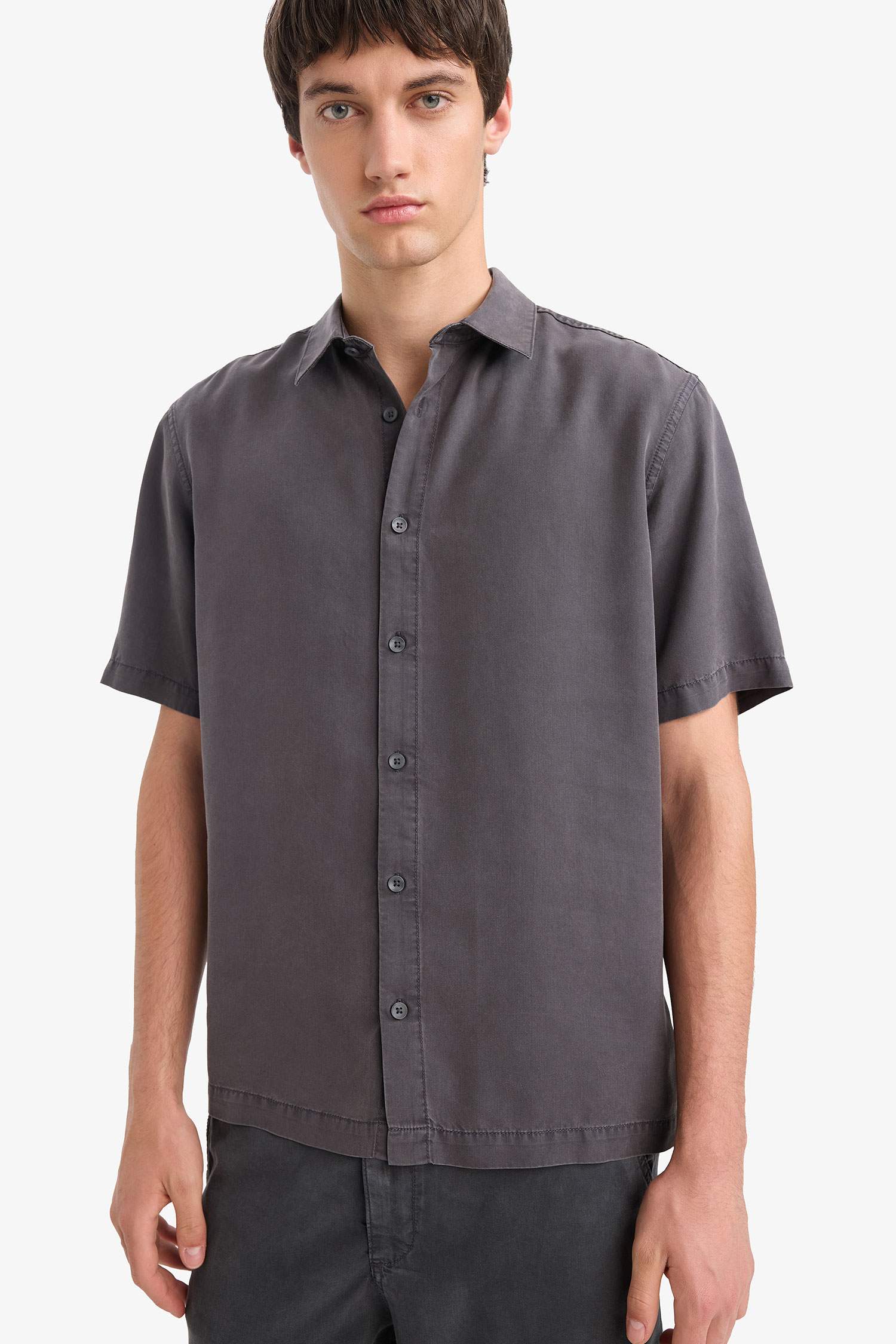 Chemise à manches courtes Coupe régulière