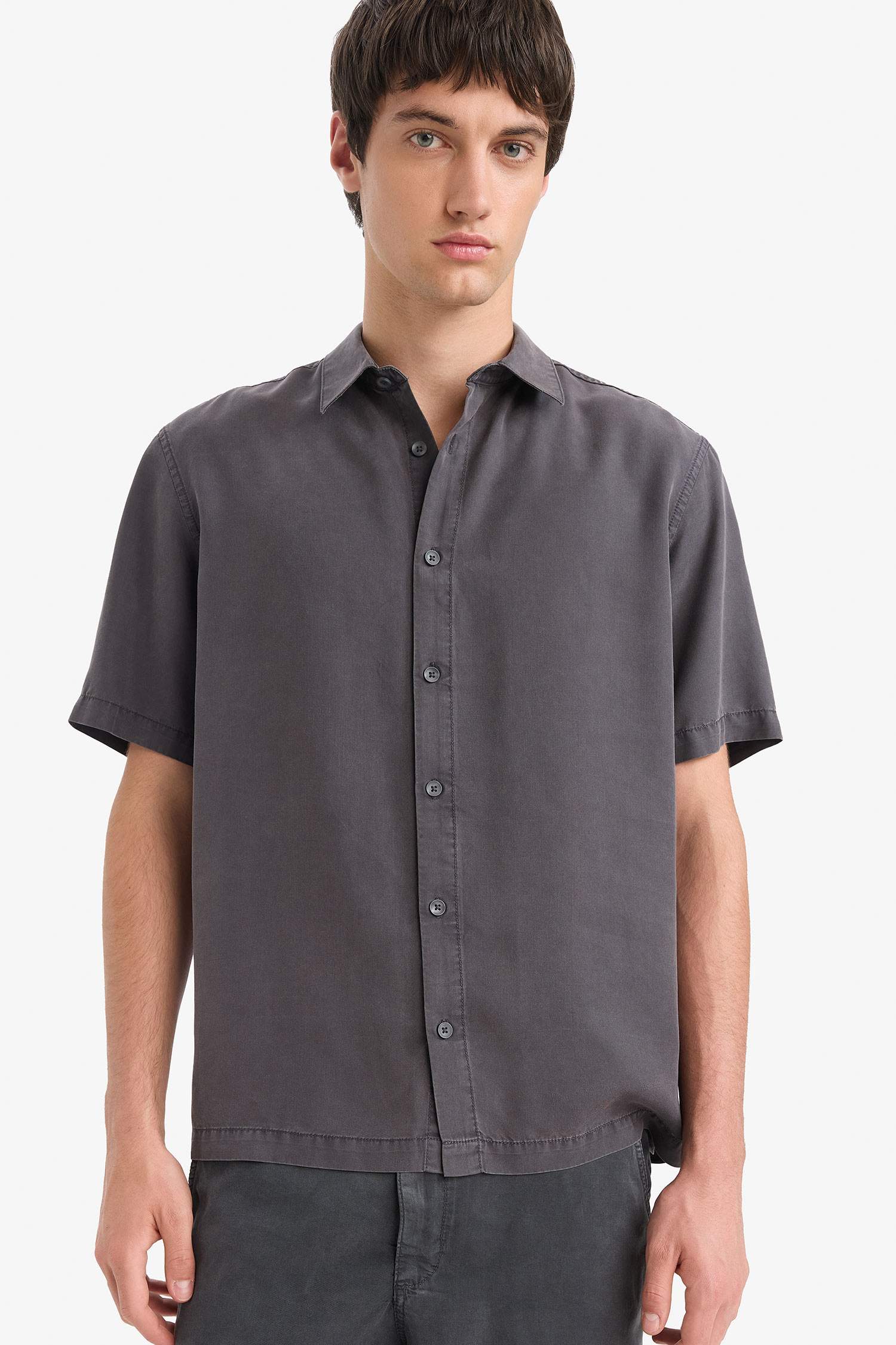 Chemise à manches courtes Coupe régulière
