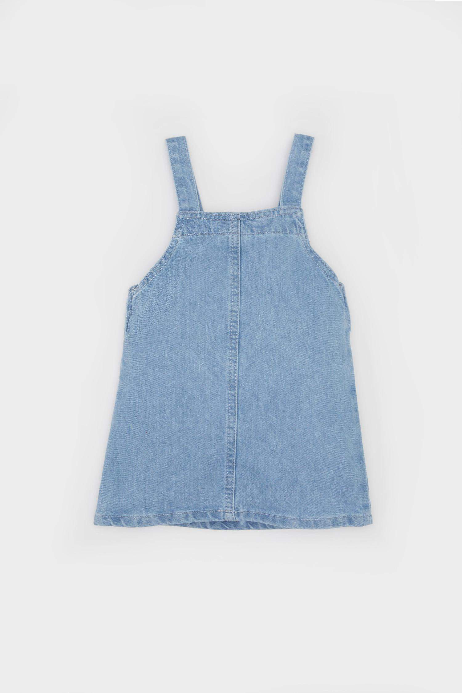 فستان سالوبيت بنات من جينز