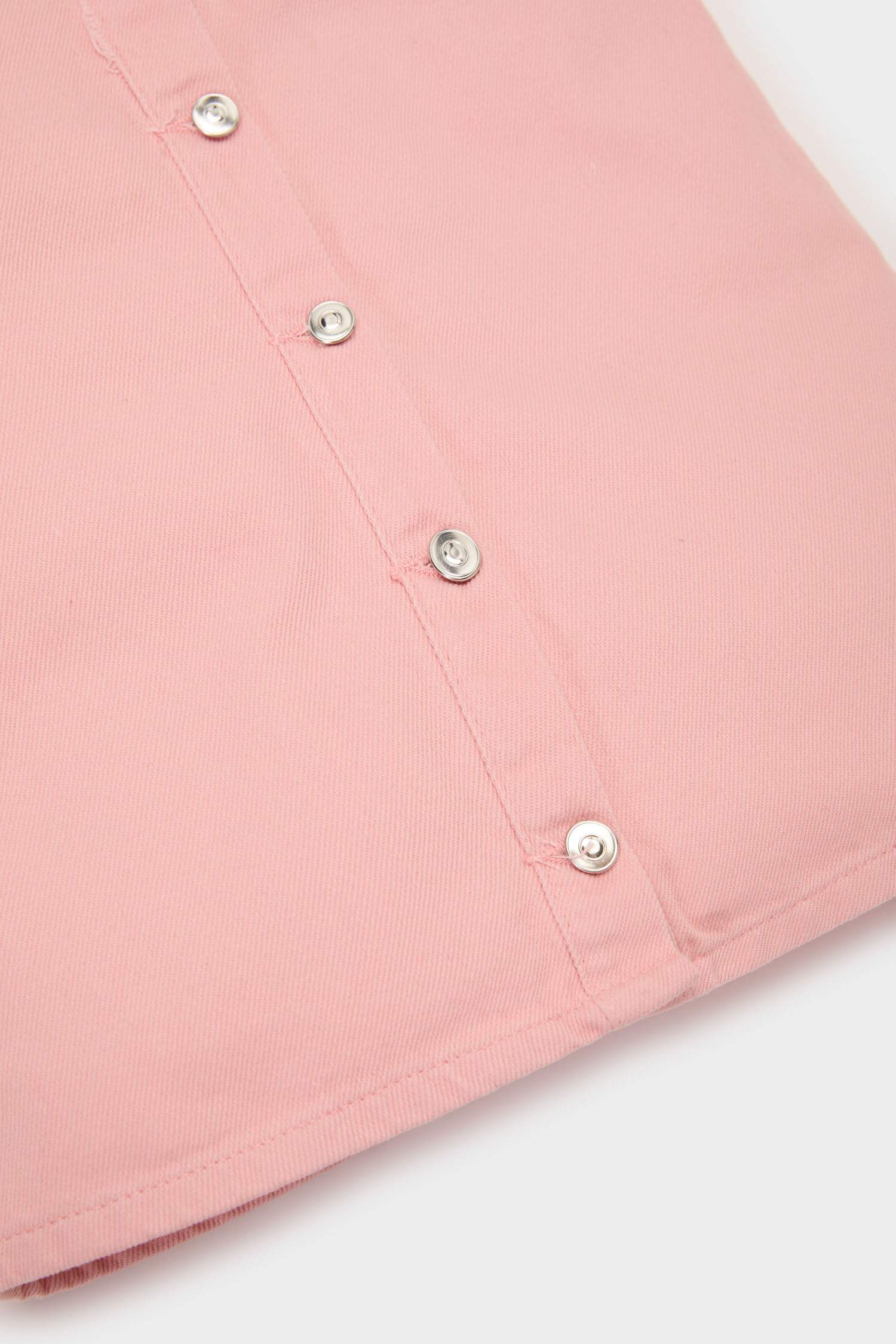 Baby Girl Short Sleeve Denim Dress