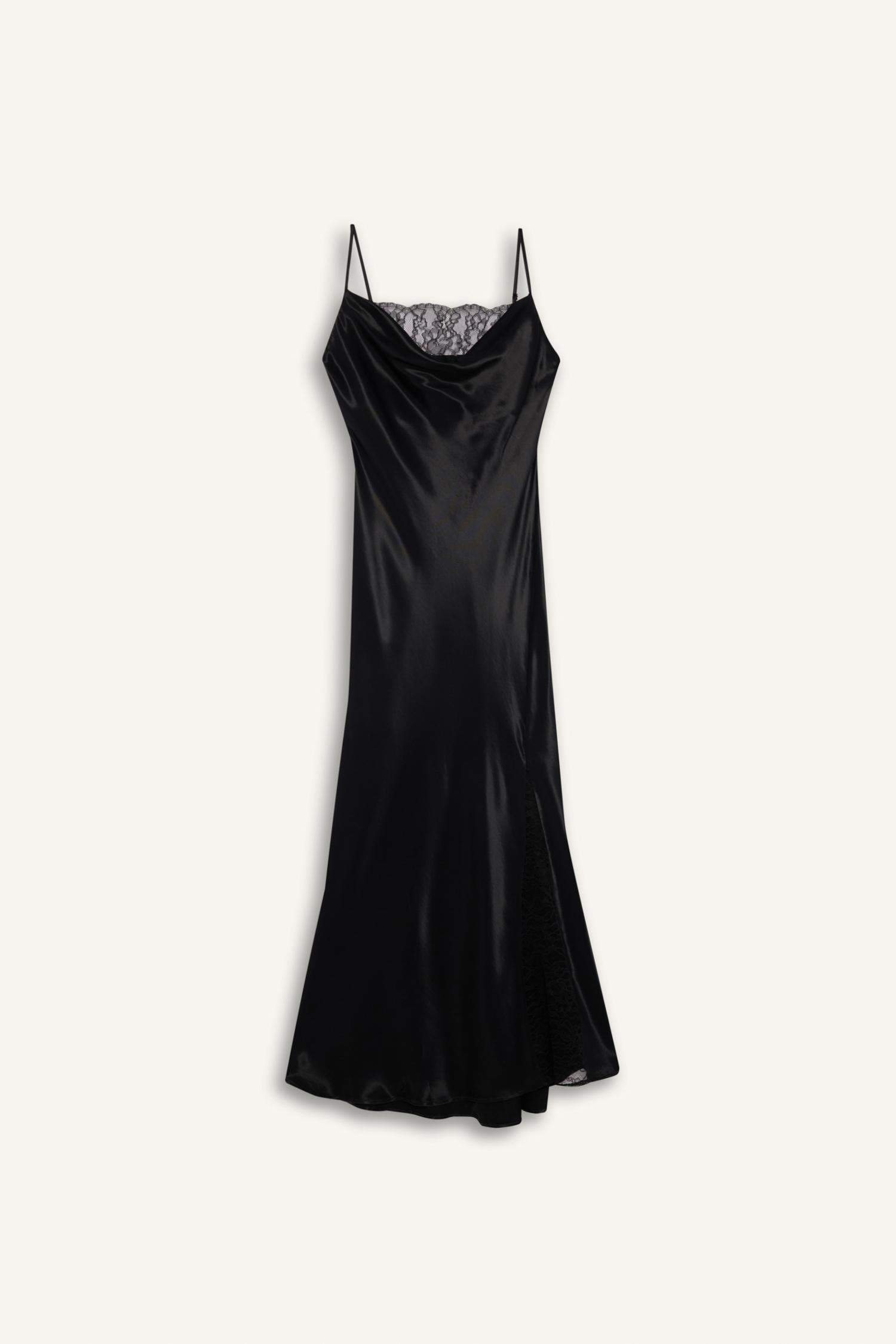 فستان ميدي ستان بقصة A