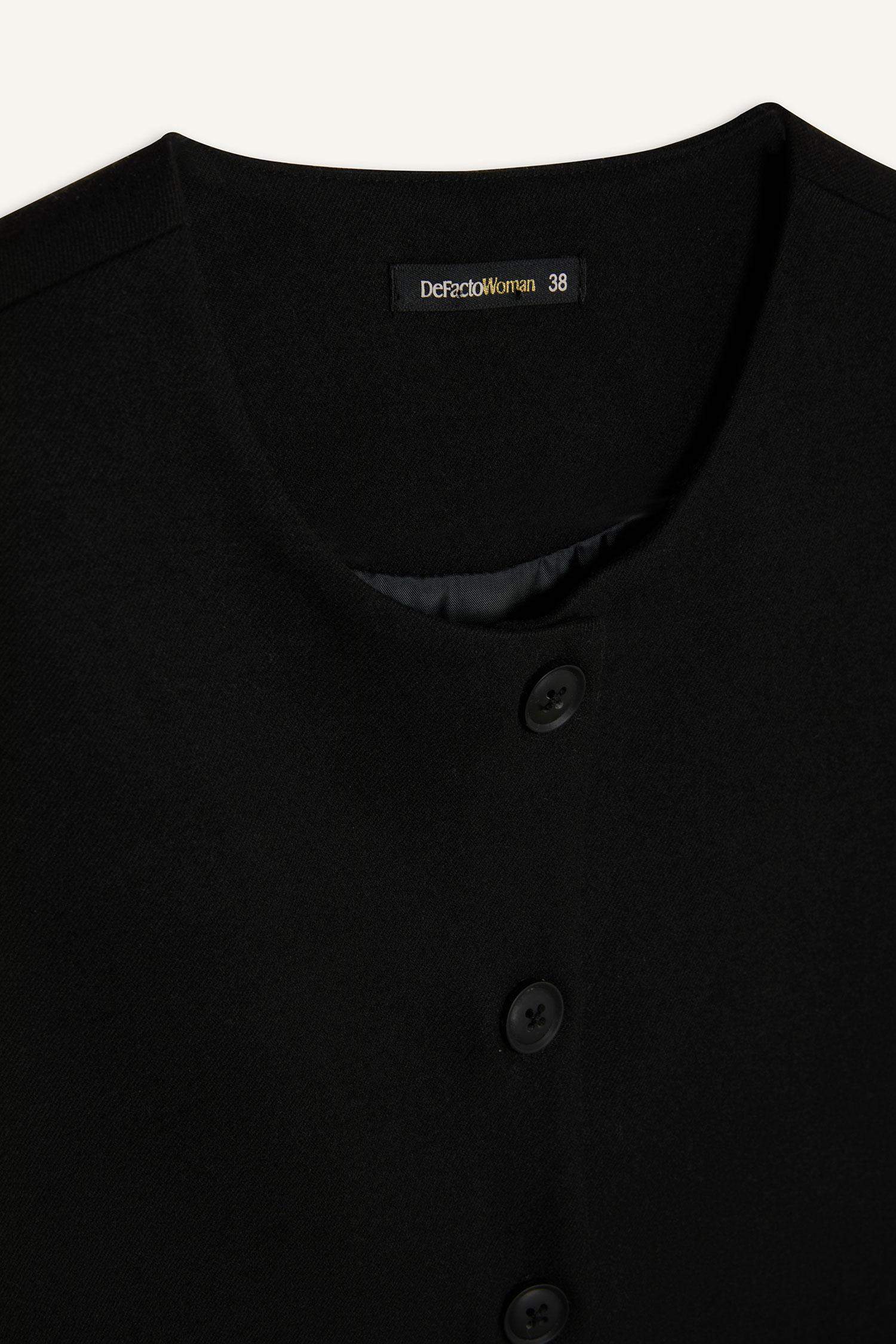 Crew Neck Straight Basic Vest