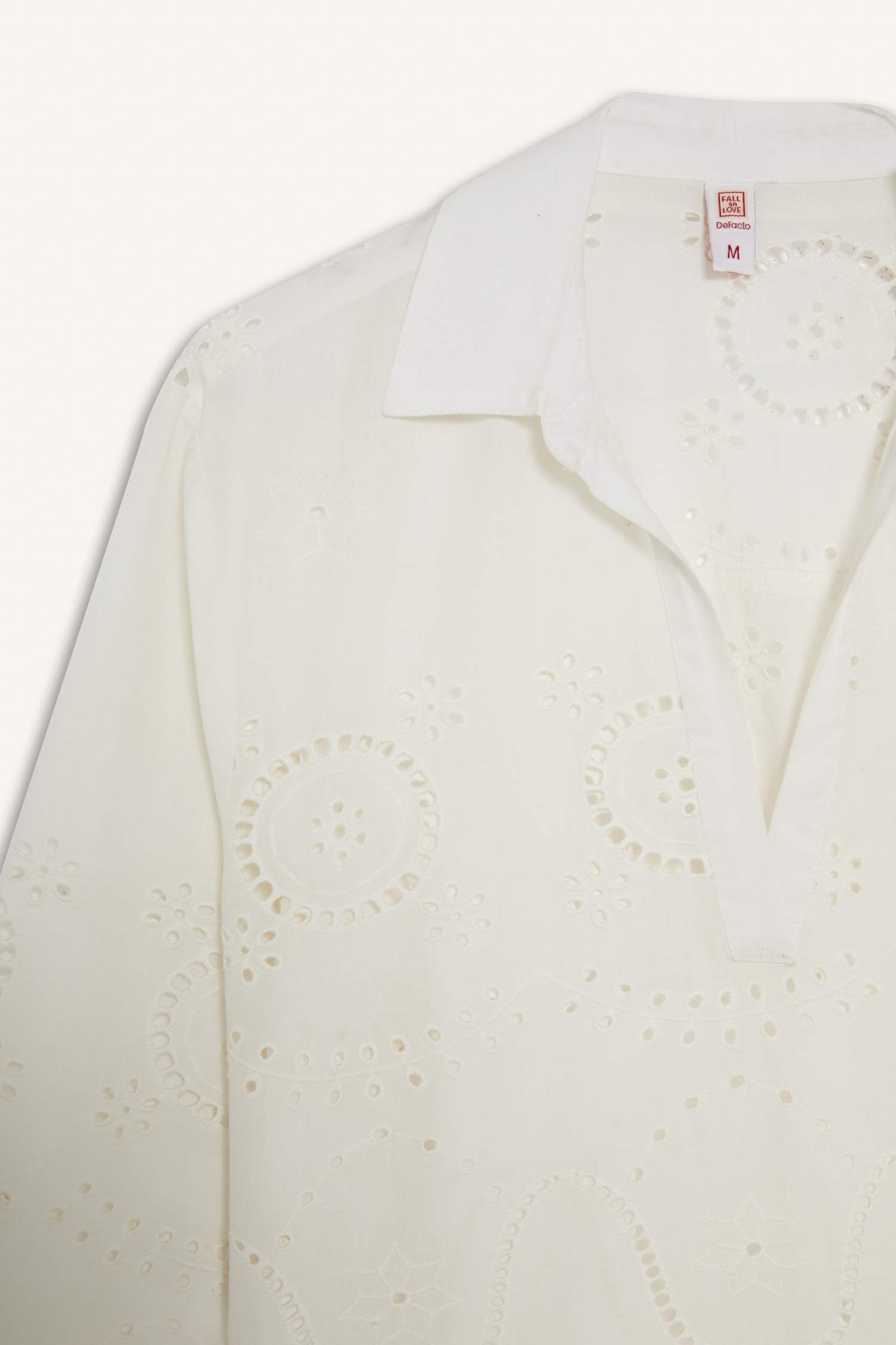 Regular Fit Brode Plaj Gömleği-Fall in Love