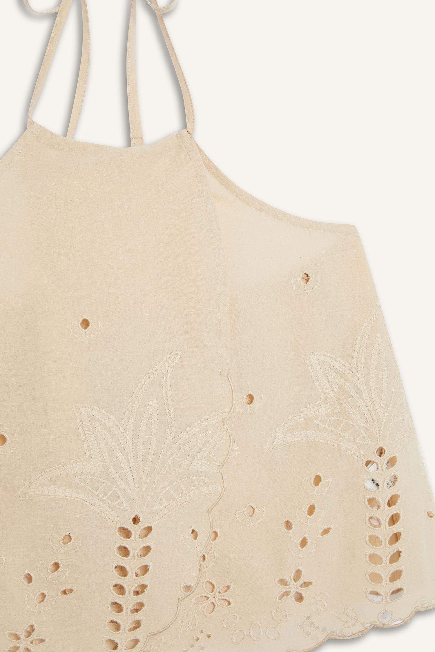 Fall in Love Regular Fit Embroidered Beach Wear