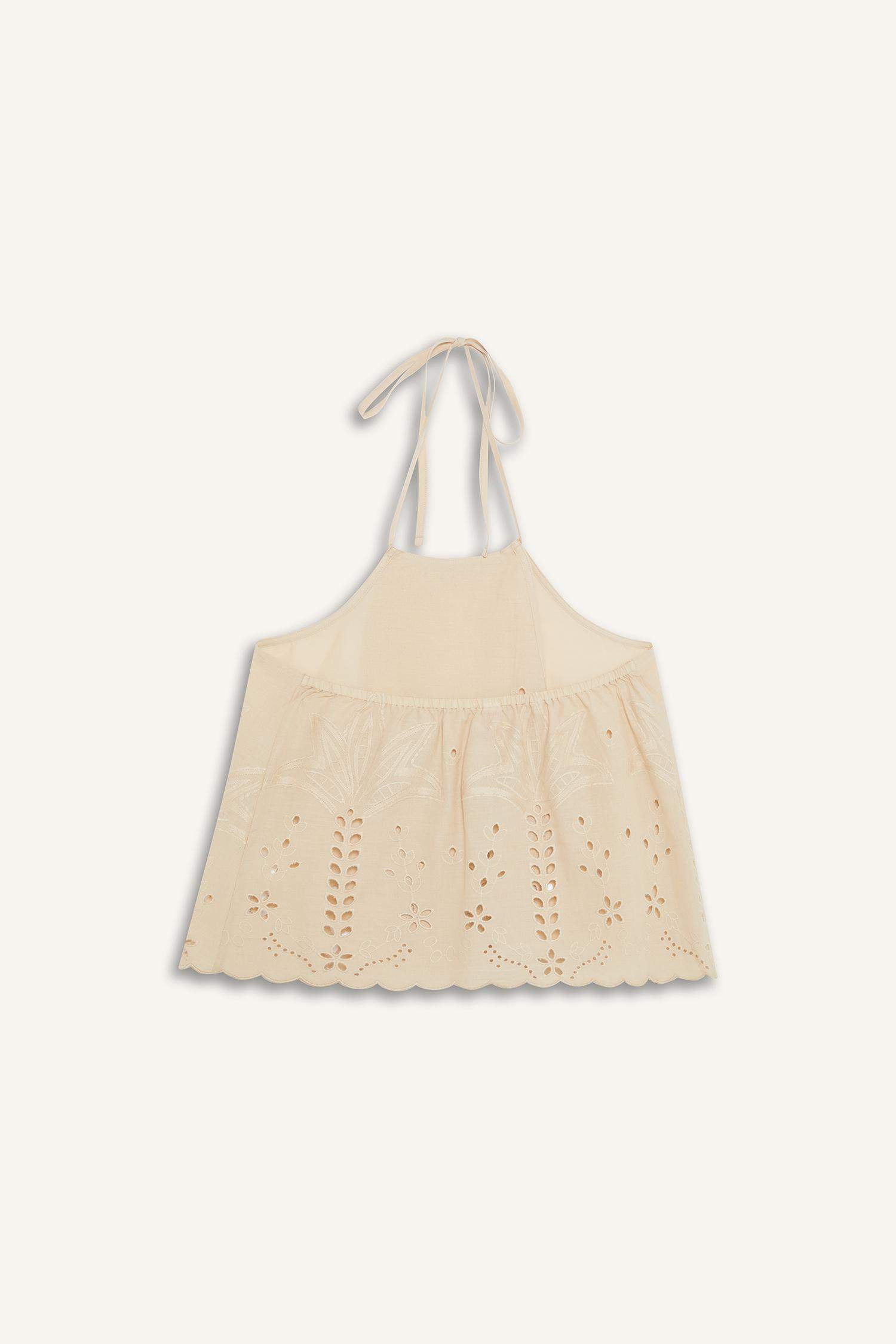 Fall in Love Regular Fit Embroidered Beach Wear