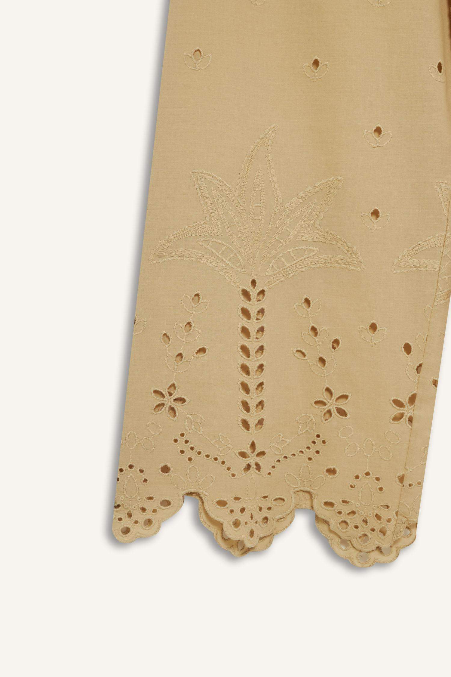 Regular Fit Brode Plaj Pantolonu-Fall in Love