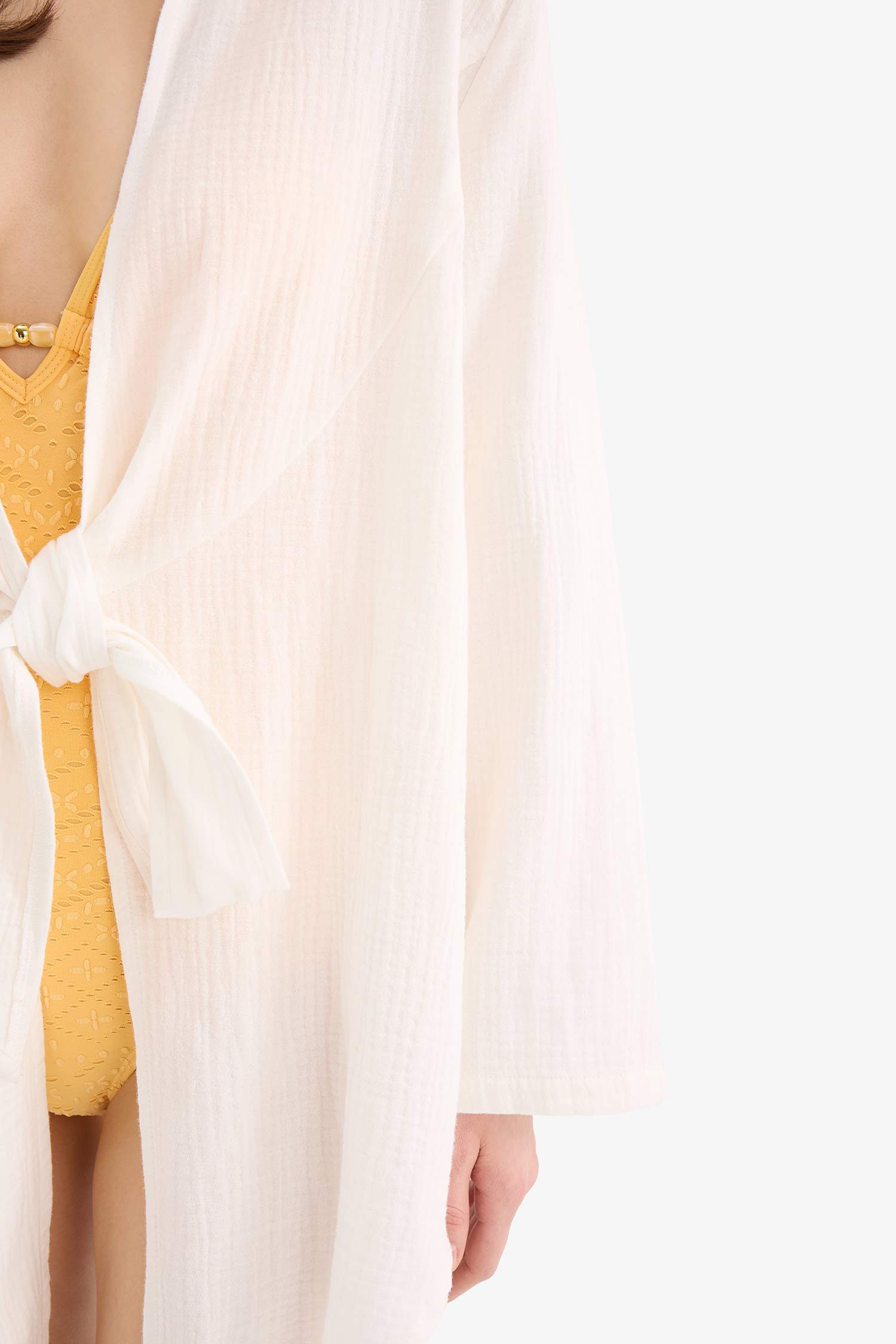 Fall in Love Regular Fit Muslin Beachwear