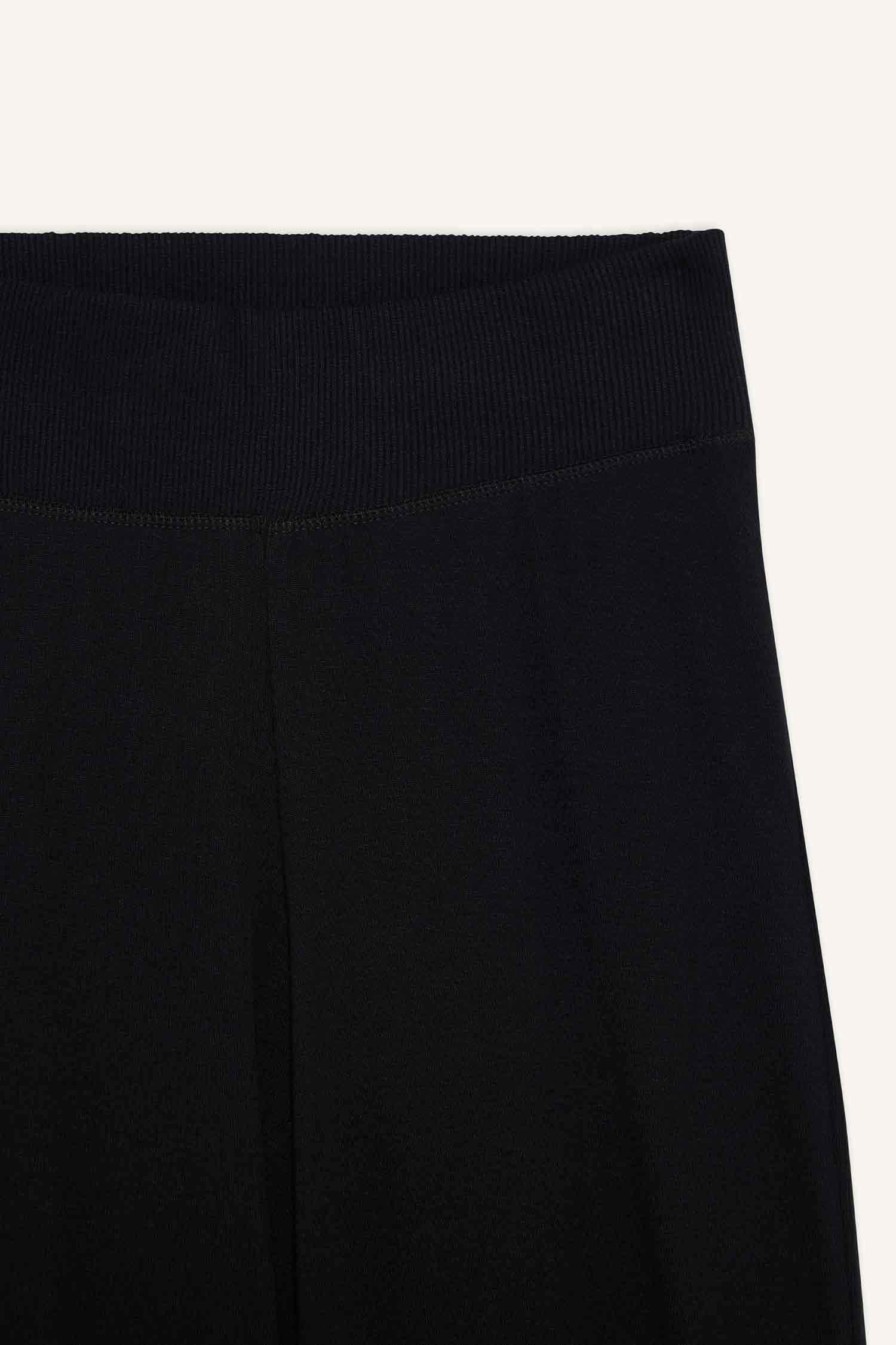 Flare Fit Ribana Pantolon