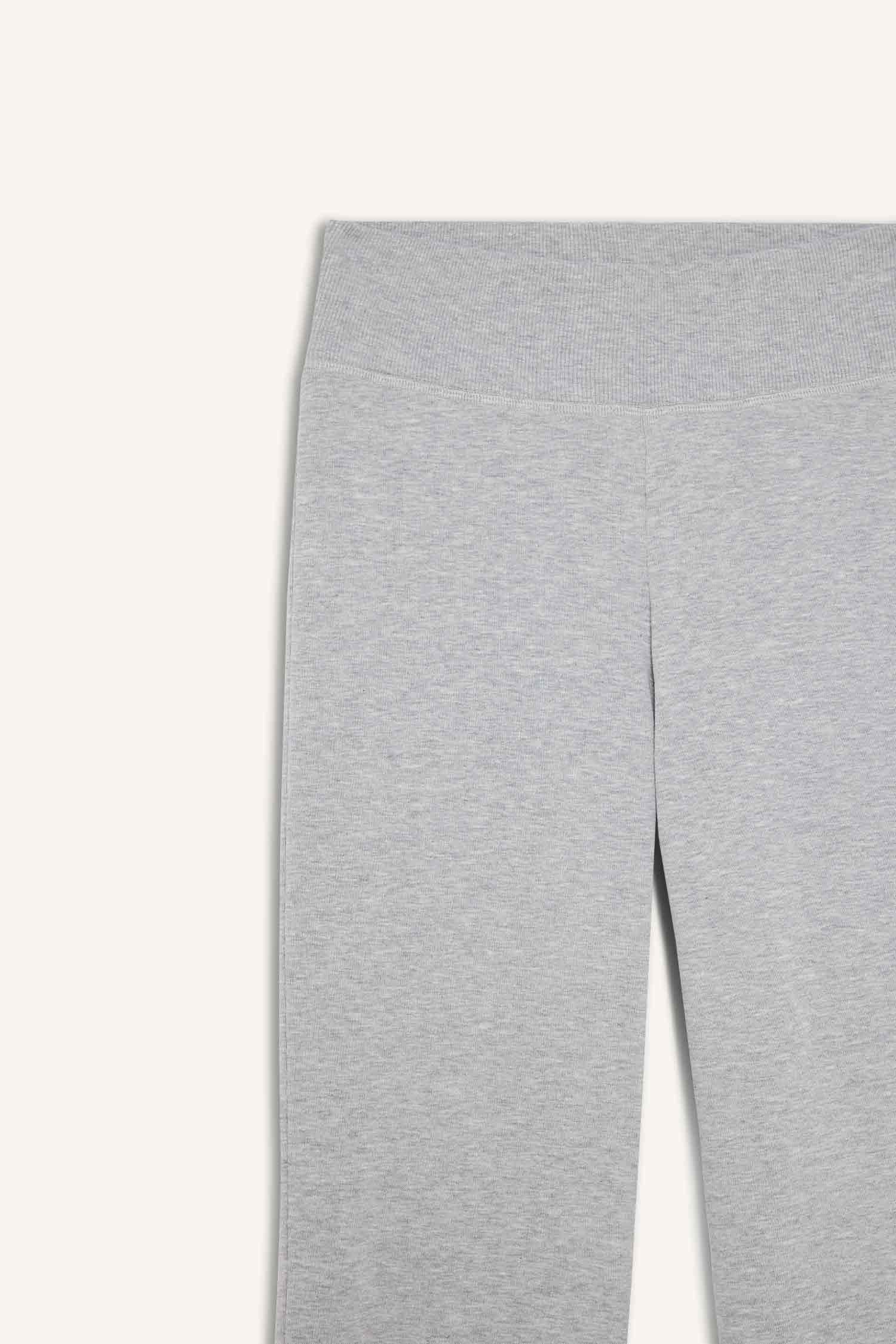 Flare Fit Ribbed Trousers