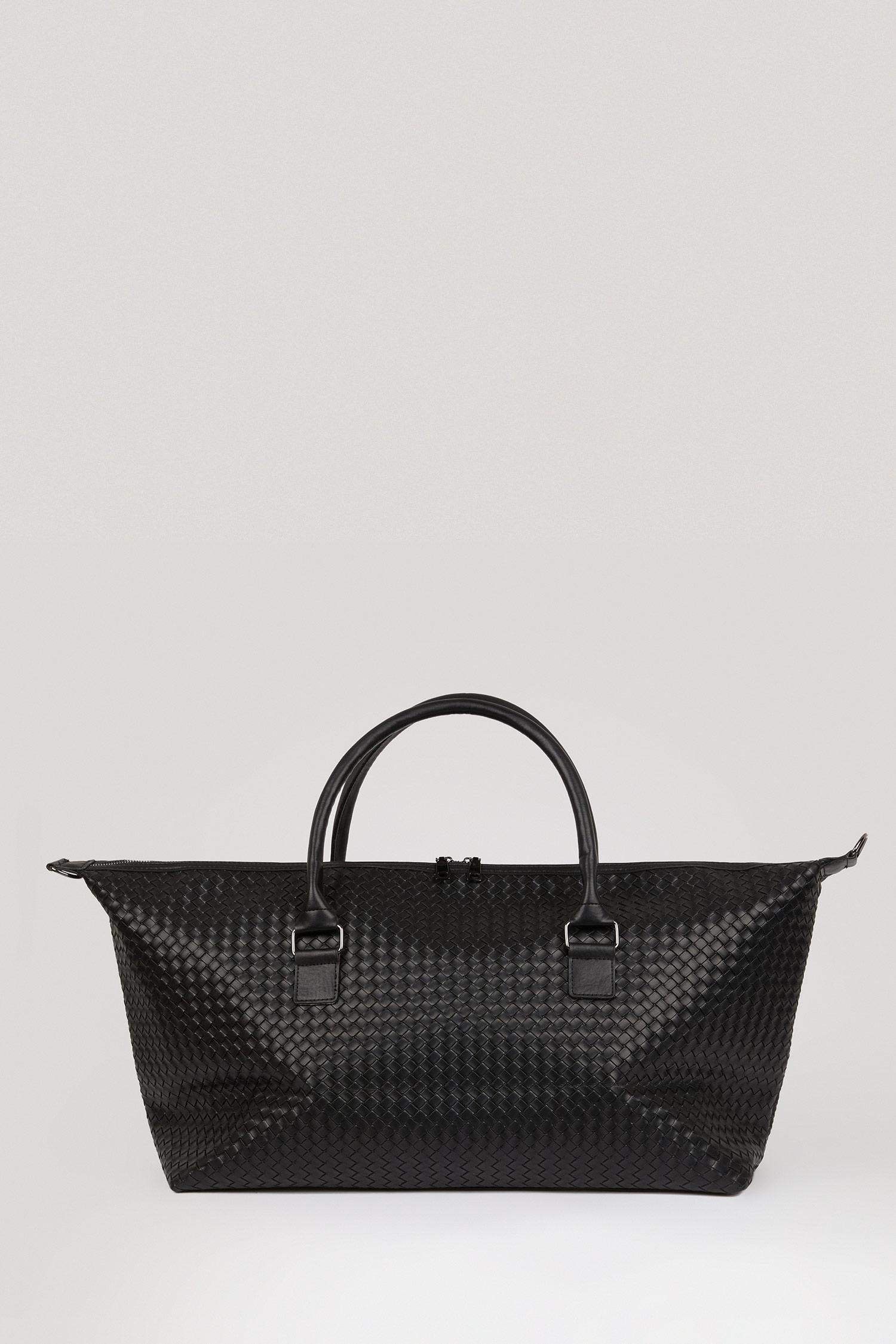 جنطة سفر و رياضة رجالي جلد صناعي