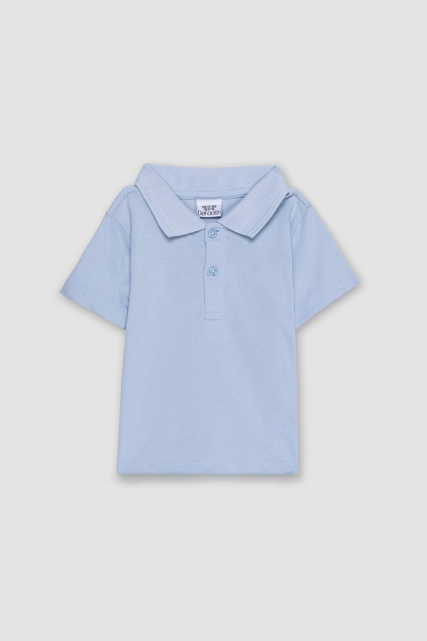 Baby Boy Regular Fit Pique Polo T-Shirt