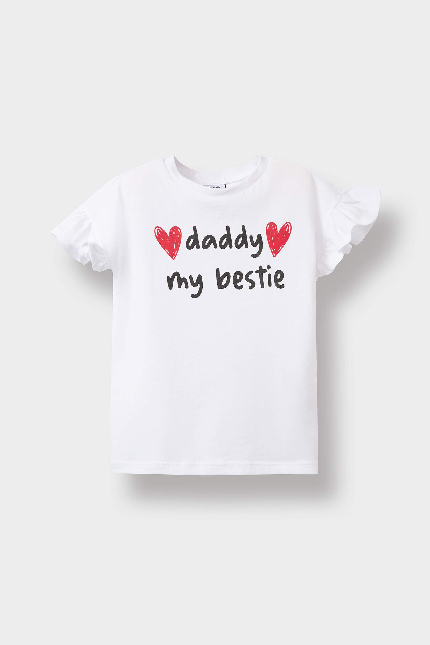 Baby Girl Regular Fit Fun Printed T-Shir