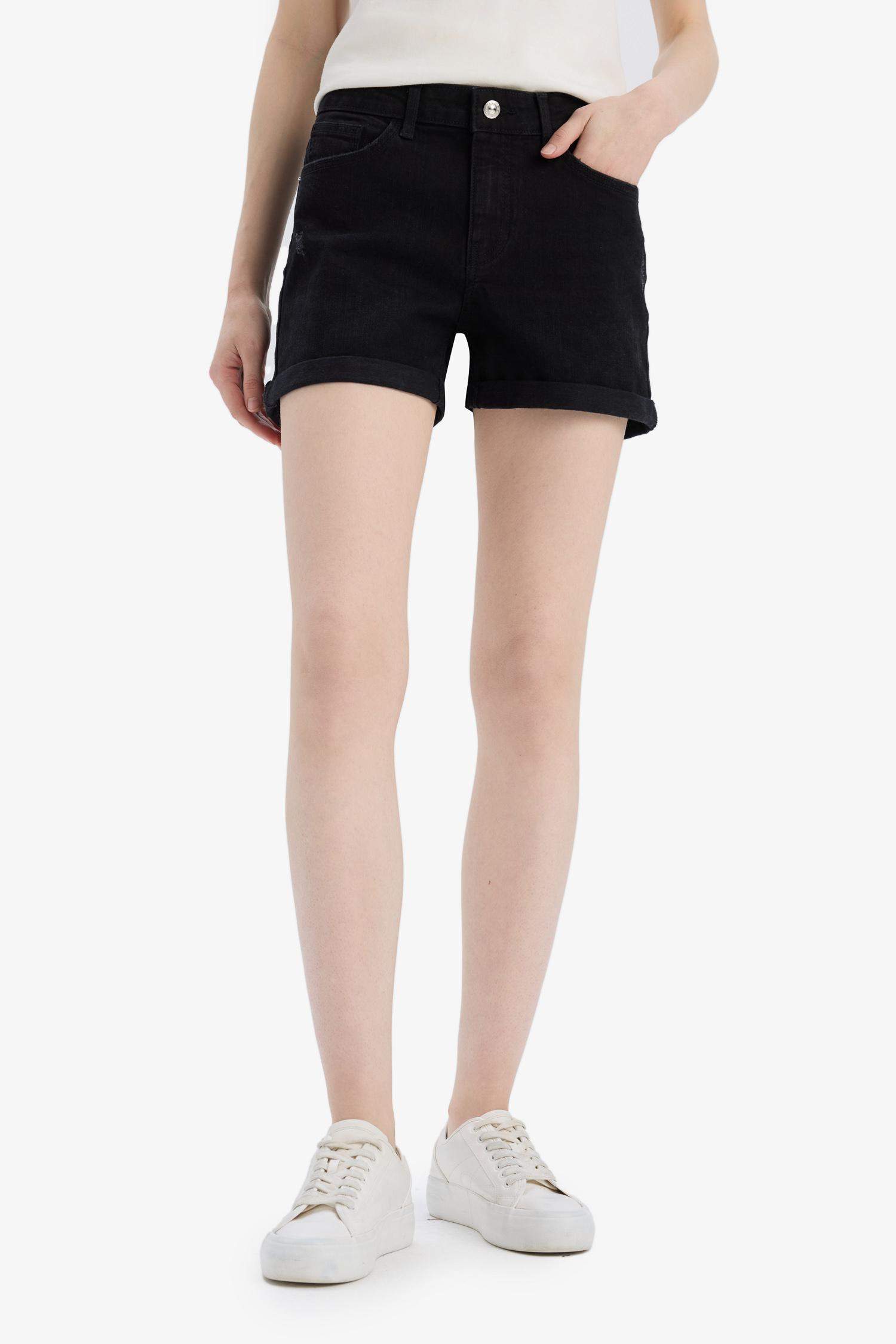 High Waist Straight Leg Denims