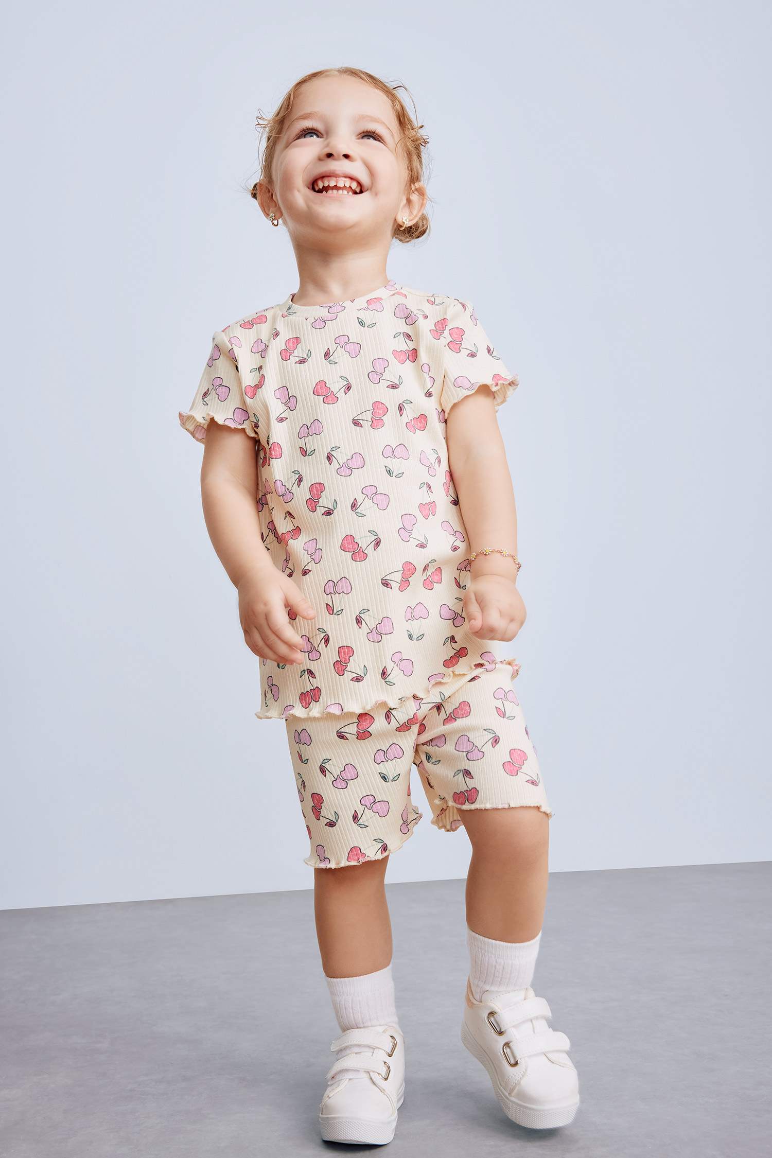 سيت بيبي بناتي مضلع بياخة مستديرة - قطعتين