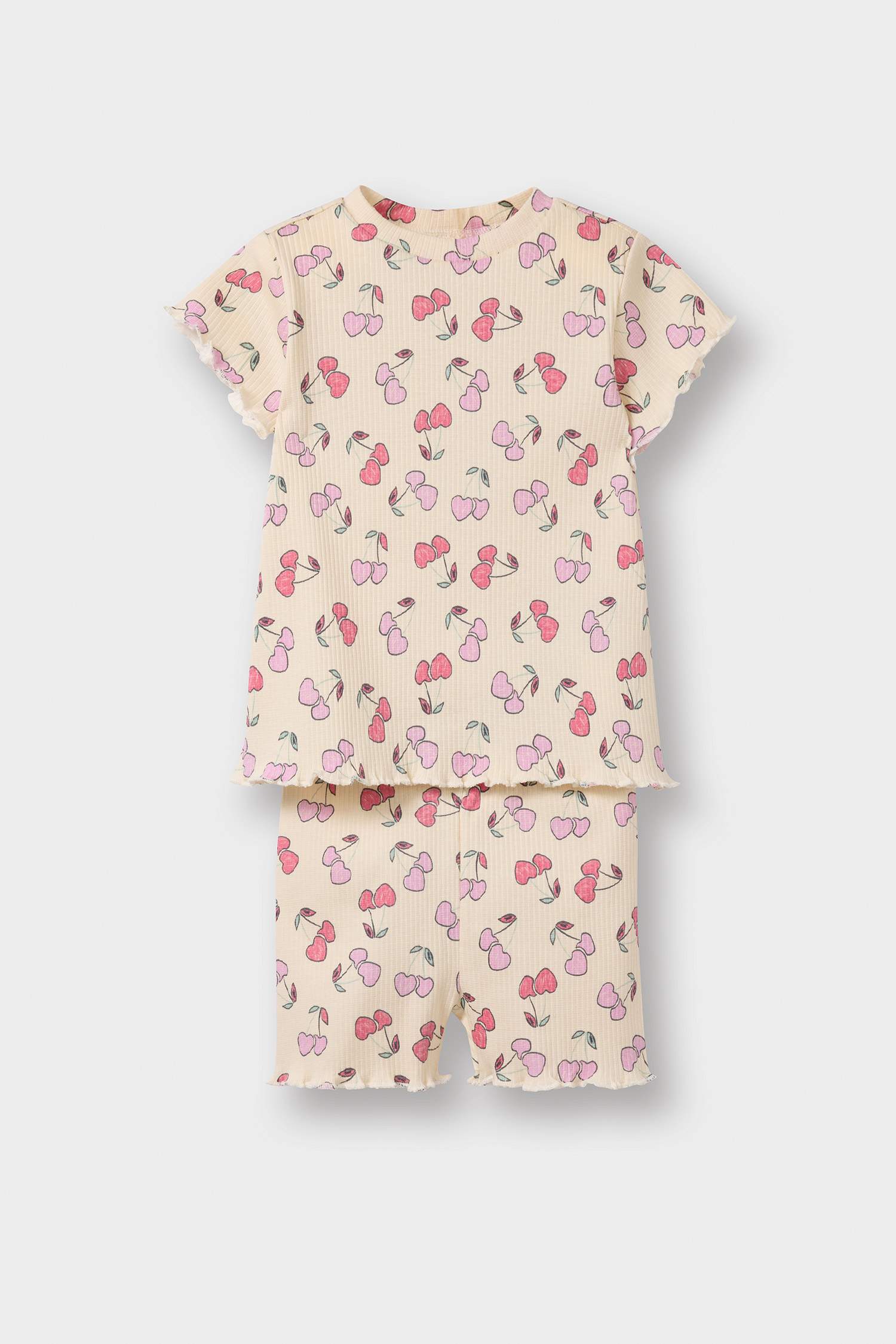 سيت بيبي بناتي مضلع بياخة مستديرة - قطعتين