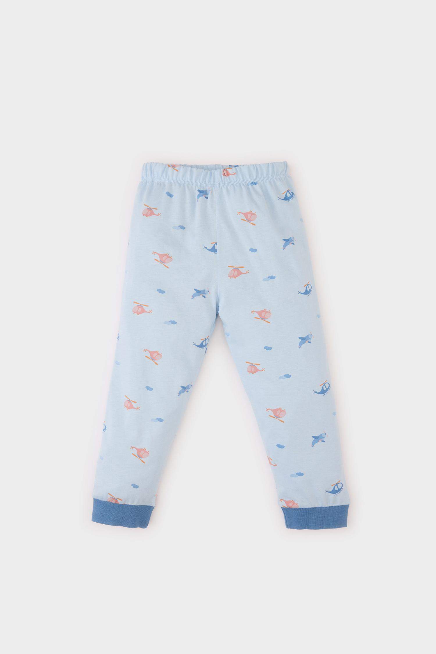 سيت بجامة ولادي بنطلون وبلوزة - قطعتين