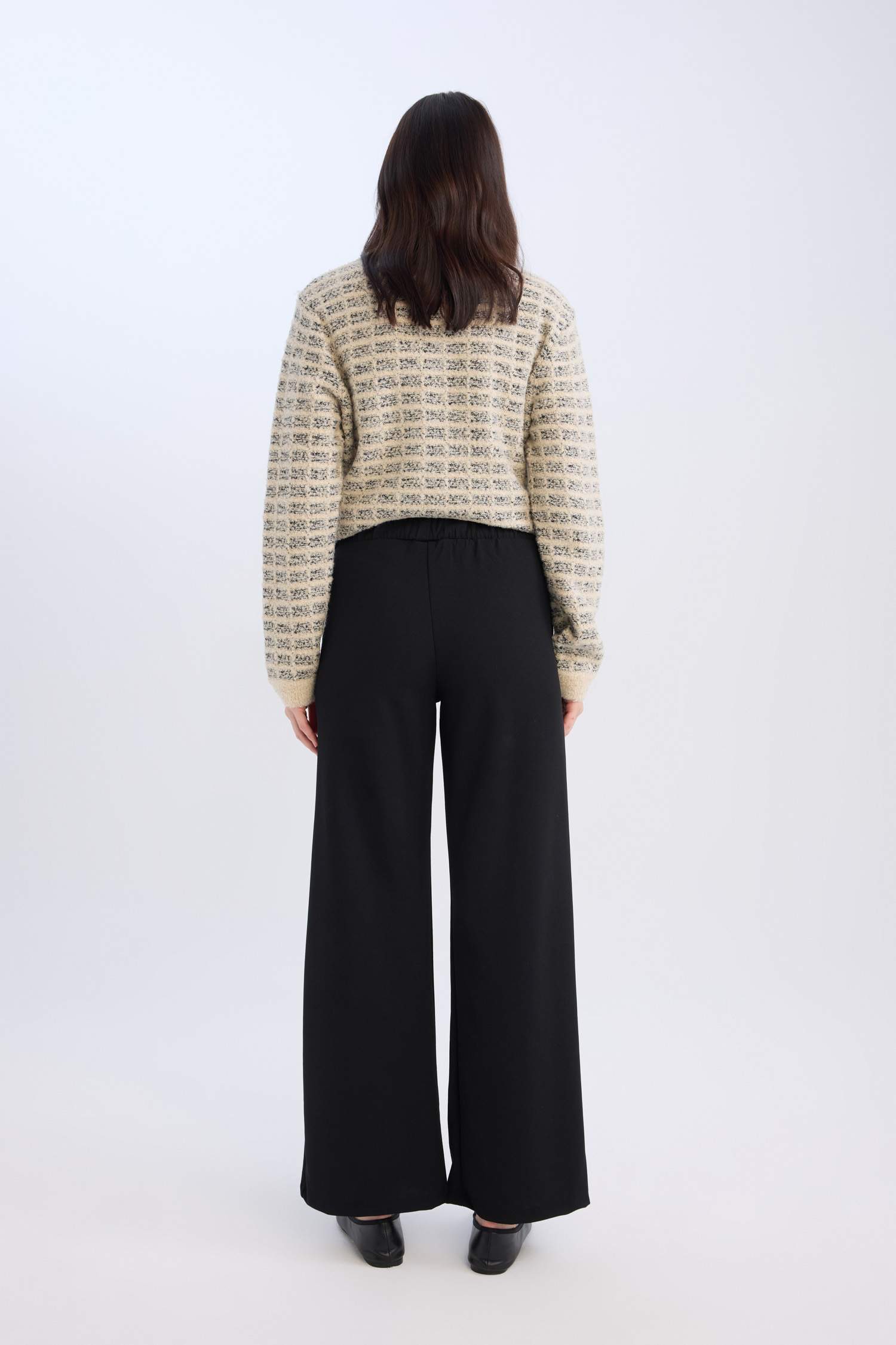 Straight Wide Geniş Paça Basic Düz Pantolon