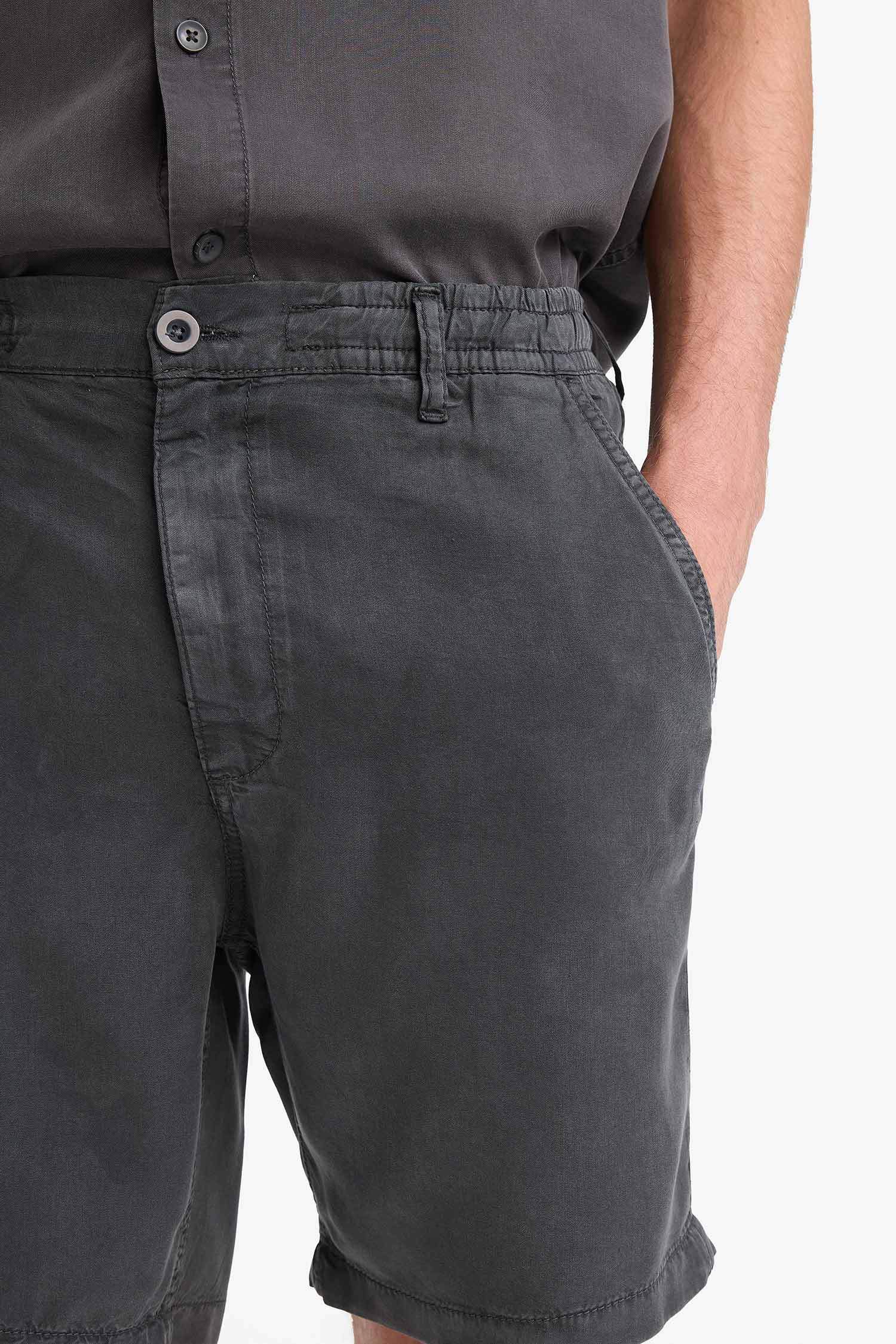 Relax Fit Tensel Bermuda Şort