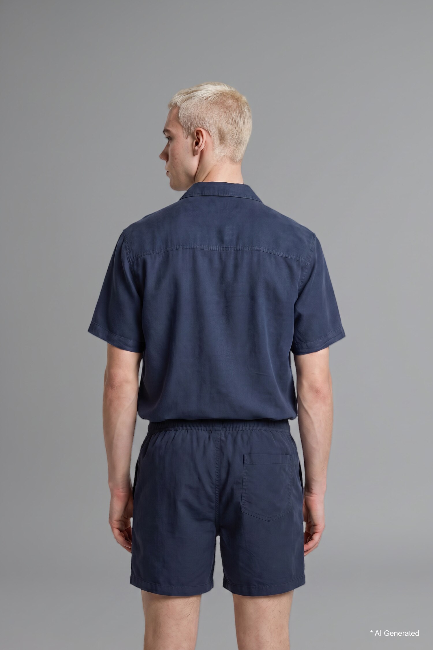 DeFacto Nefes Alabilir Relaxed Fit Bermuda Şort görsel 4