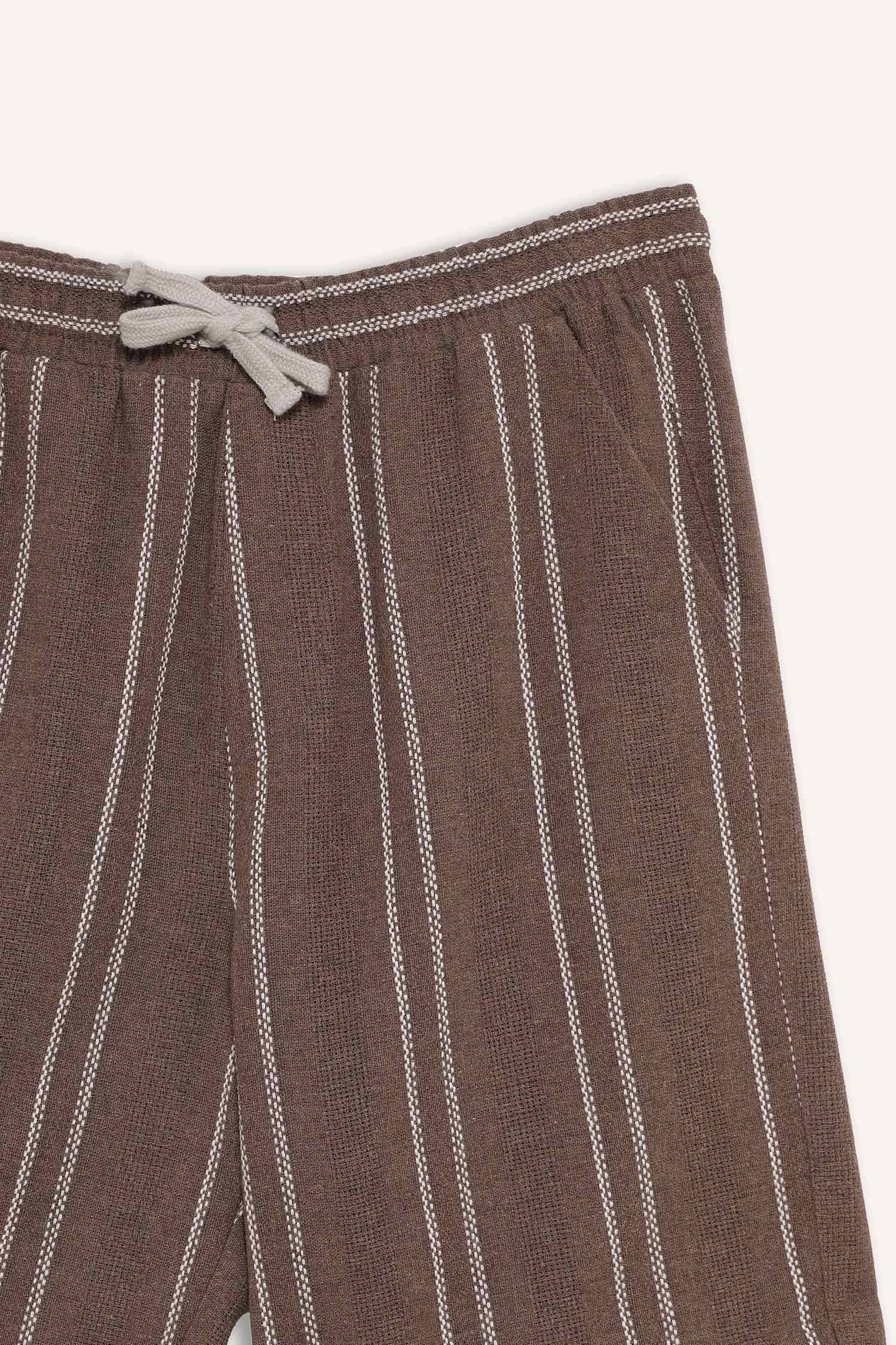 Regular Fit Jacquard Bermuda Shorts