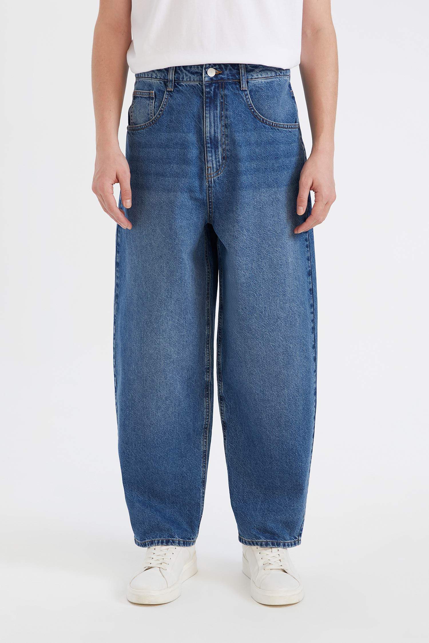 Wide Baggy Джинсы с широкими штанинами