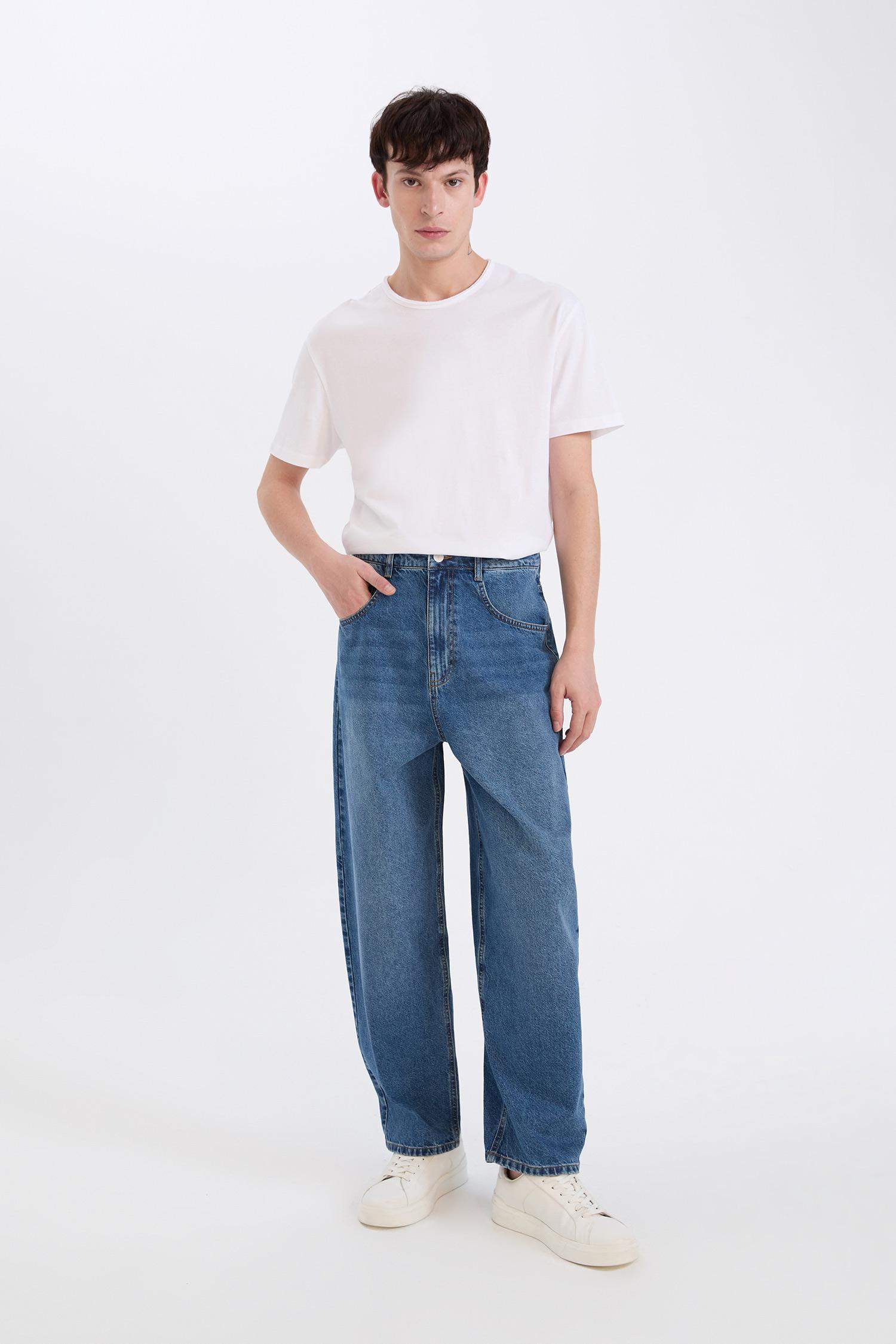 Wide Baggy Джинсы с широкими штанинами